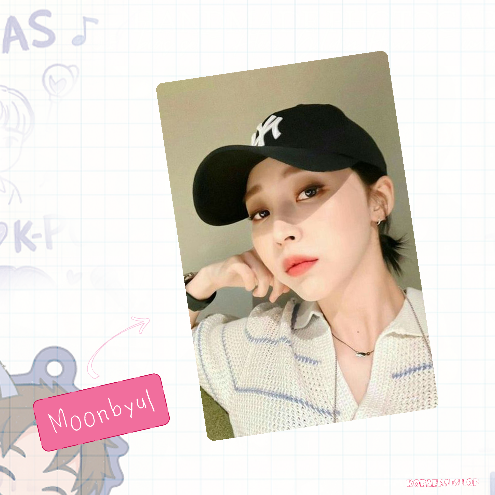 Mamoo OT4 Full Set – Handmade Kpop Inspired Photocards (Pack 1)