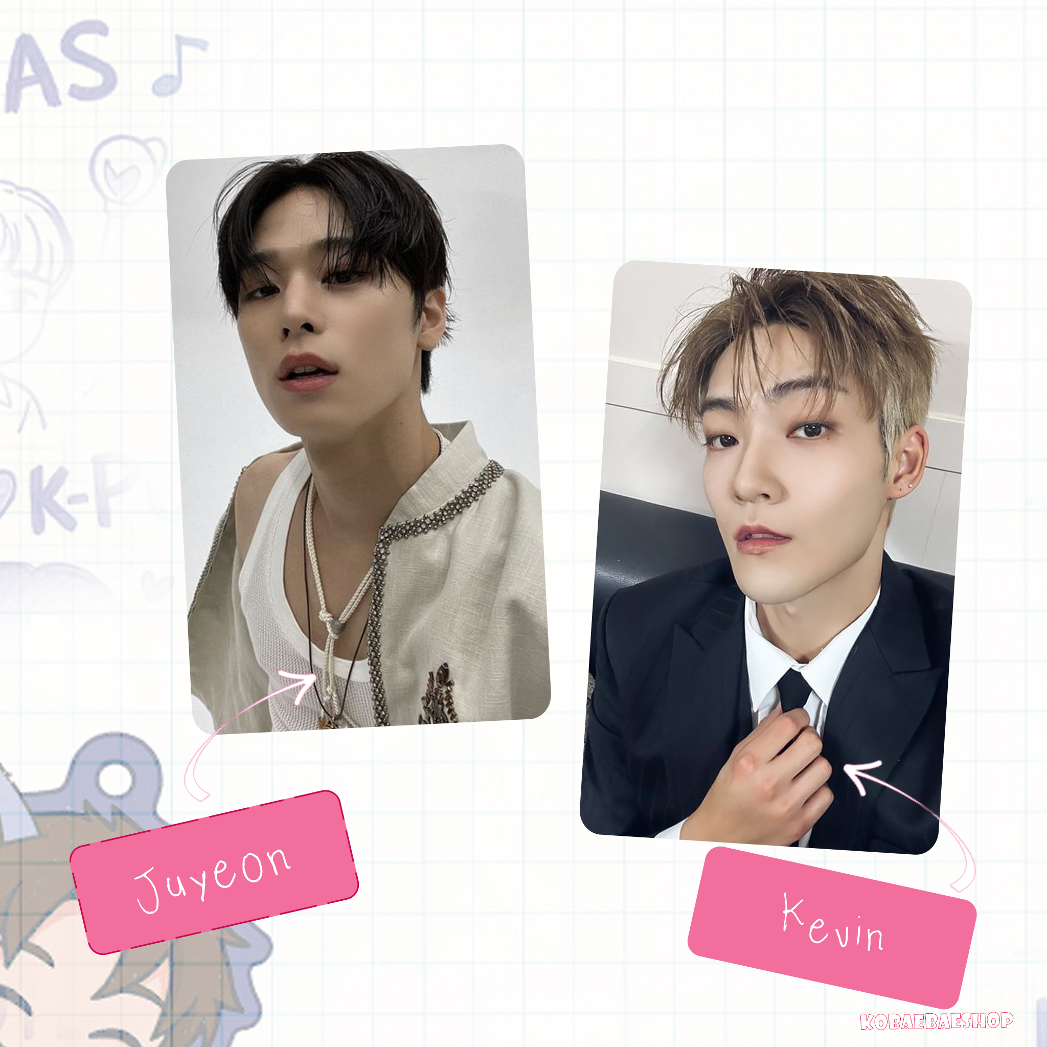TheBoy OT11 Full Set – Handmade Kpop Inspired Photocards (Pack 1)