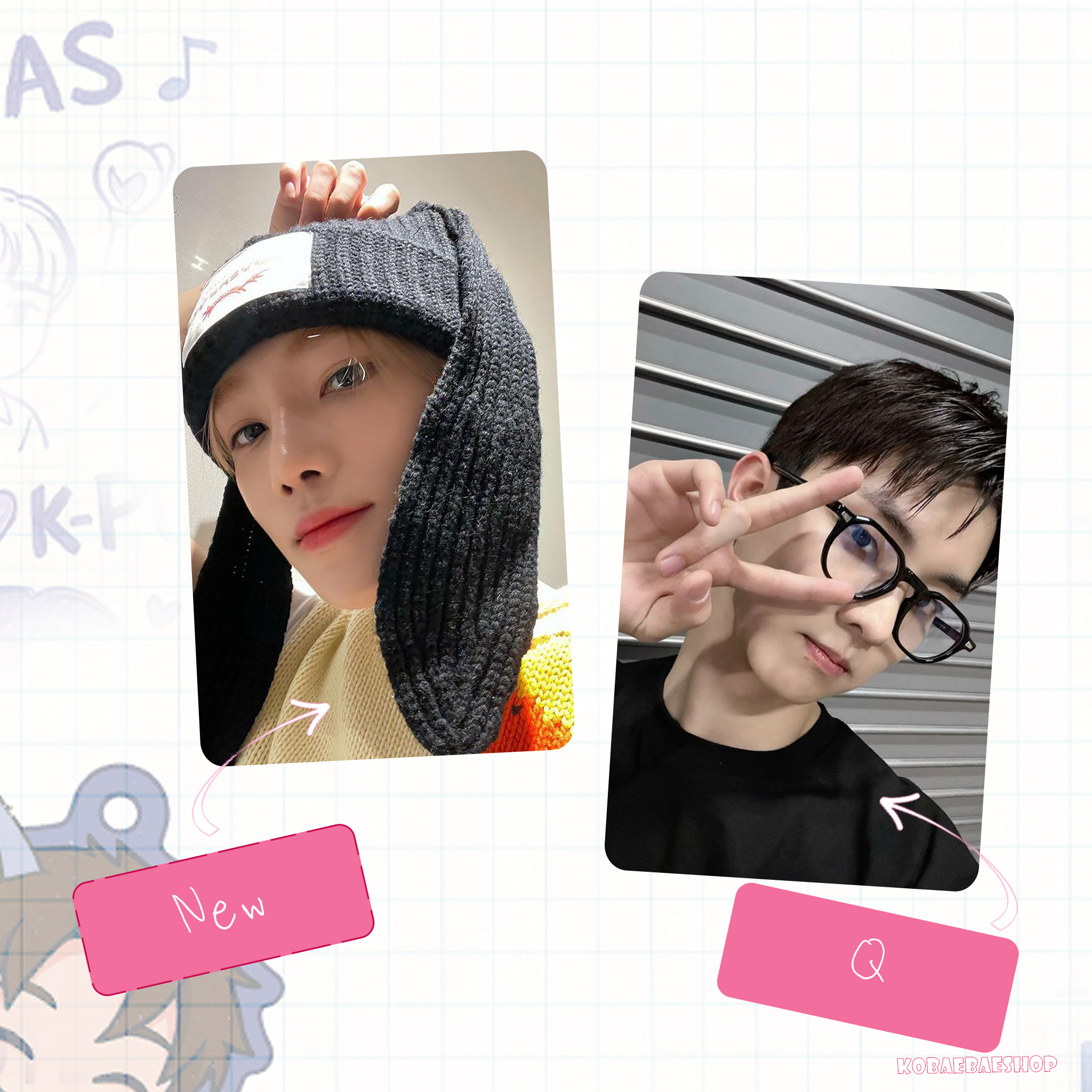 TheBoy OT11 Full Set – Handmade Kpop Inspired Photocards (Pack 1)