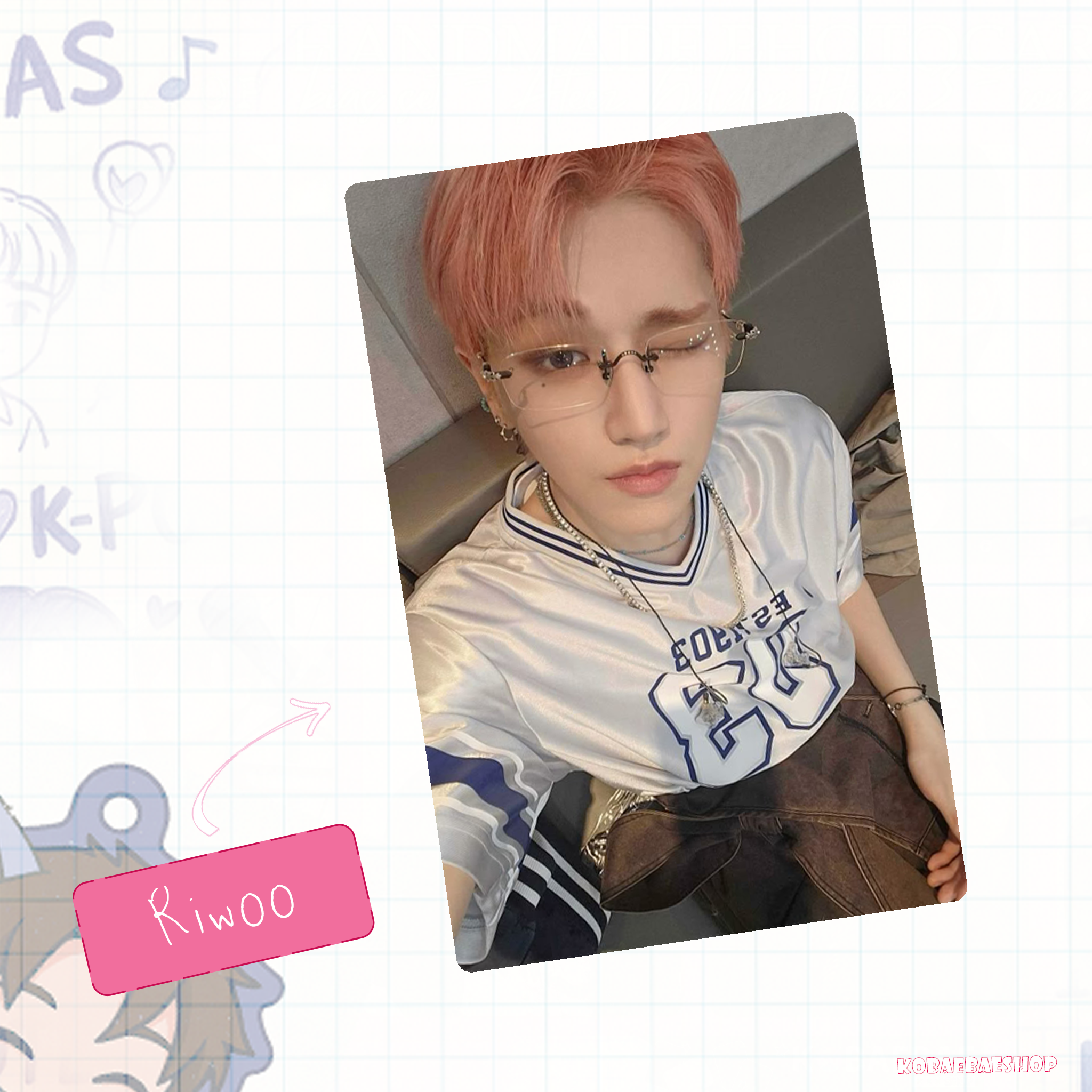 Boynextdoor OT6 Full Set – Handmade Kpop Inspired Photocards (Pack 1)