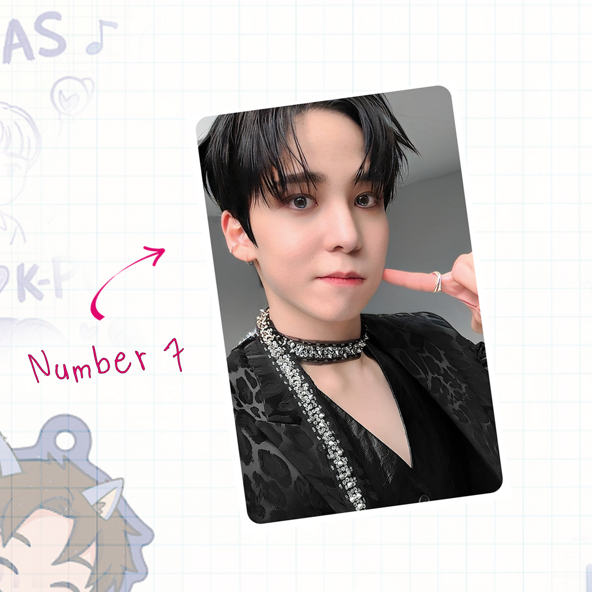 Atz - Yu handmade photocards kpop inspired - Set 1