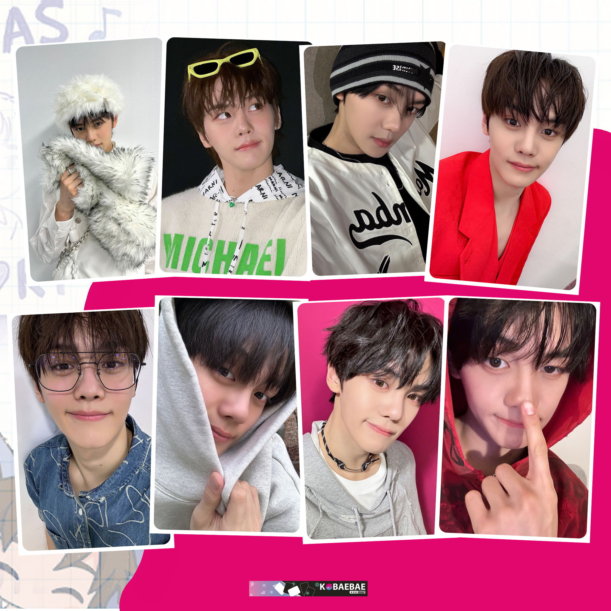Zb1 - Gyuvi Handmade photocards kpop inspired - Bias Set 1