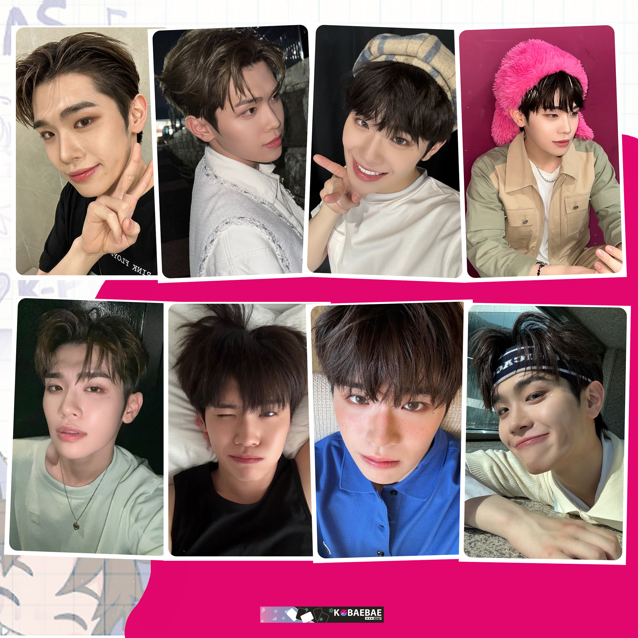 Zb1 - Tere Handmade photocards kpop inspired - Bias Set 1