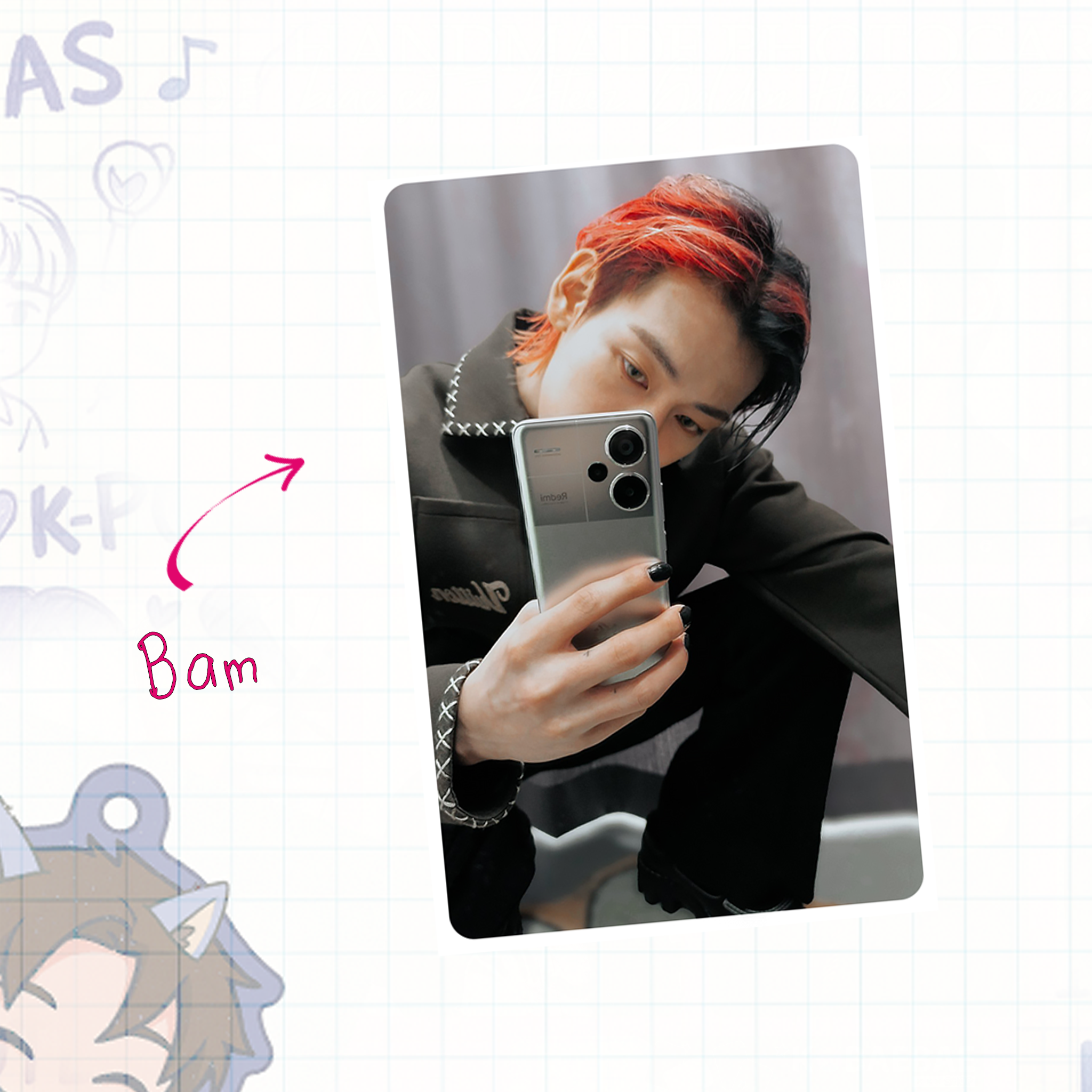 GotSev OT17 Full Set – Handmade Kpop Inspired Photocards (Pack 1)