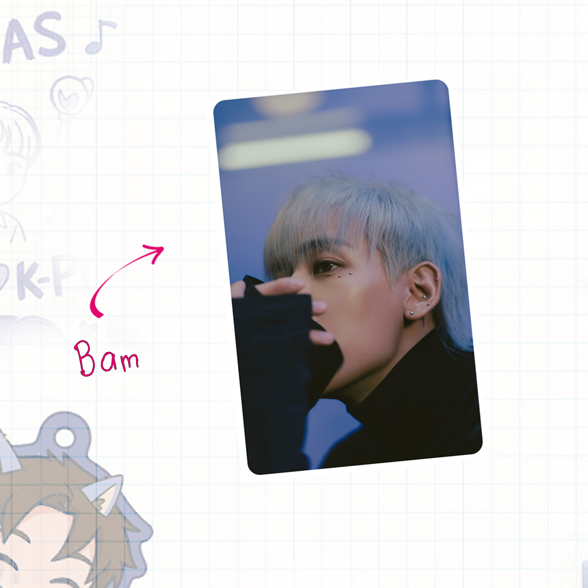 GotSev - Ot7 handmade photocards kpop inspired - Winter Hept. - Hept concept