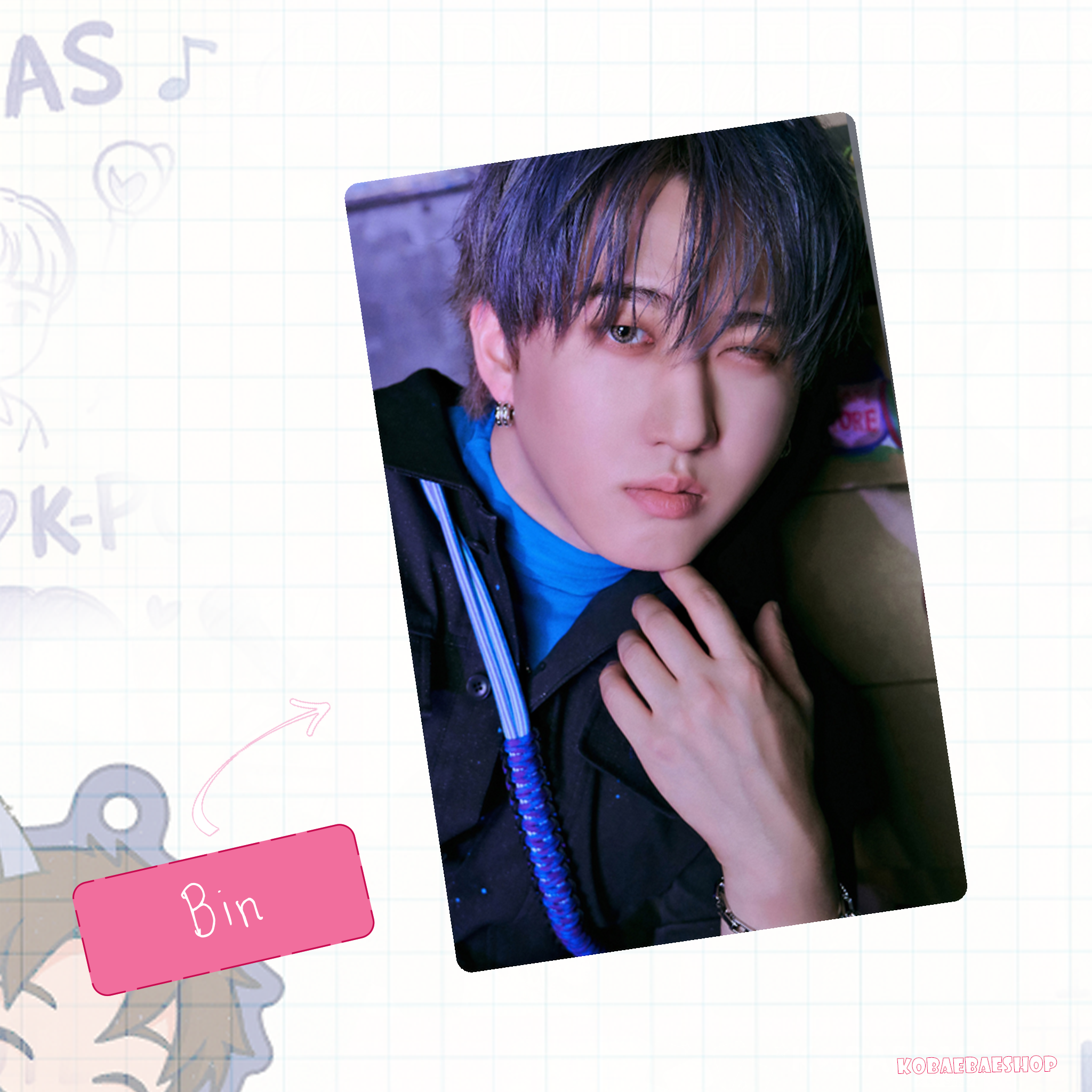 Skz - Jjam (a.t.e)  handmade photocards kpop inspired - Bias Set