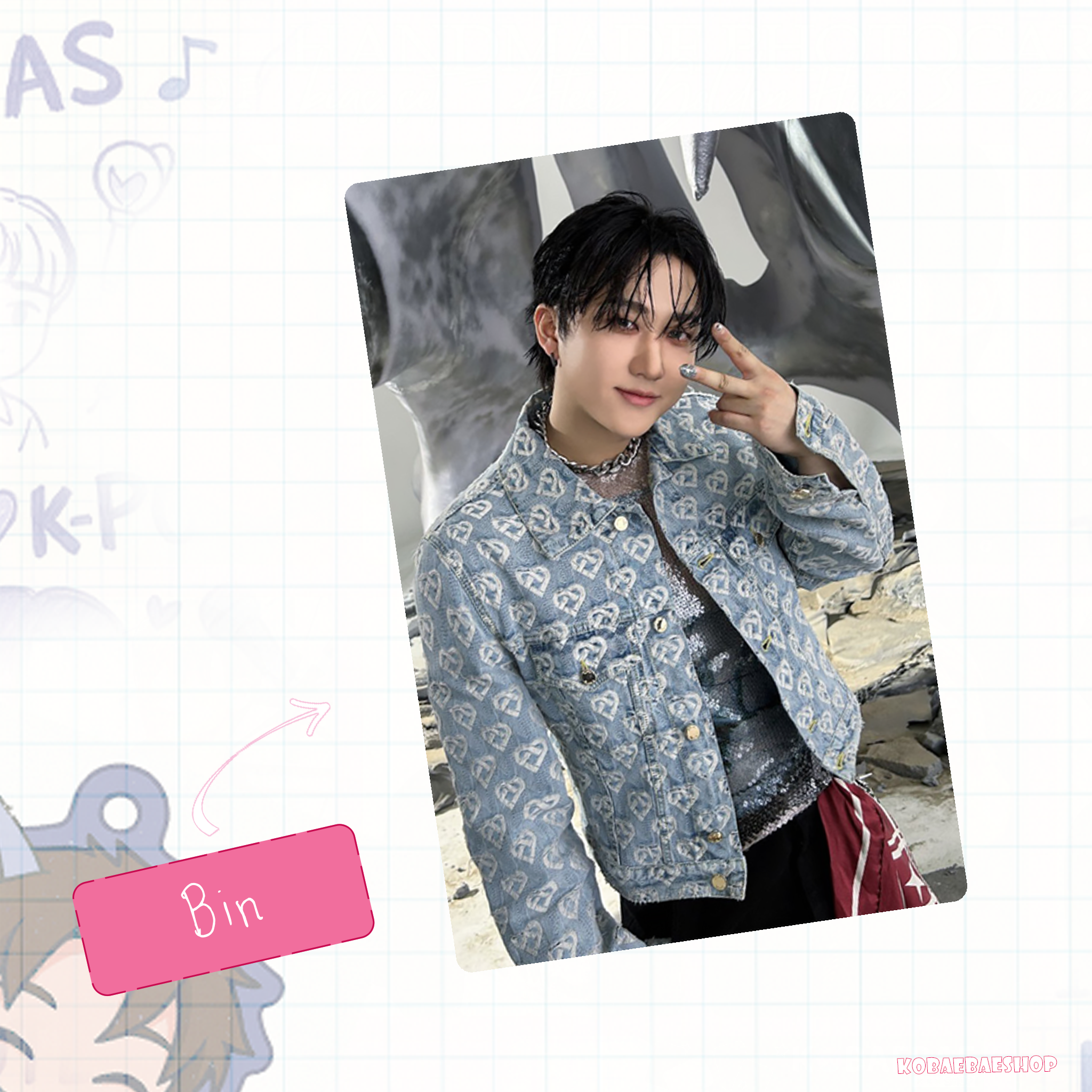 Skz - Digital (a.t.e)  handmade photocards kpop inspired - Bias Set