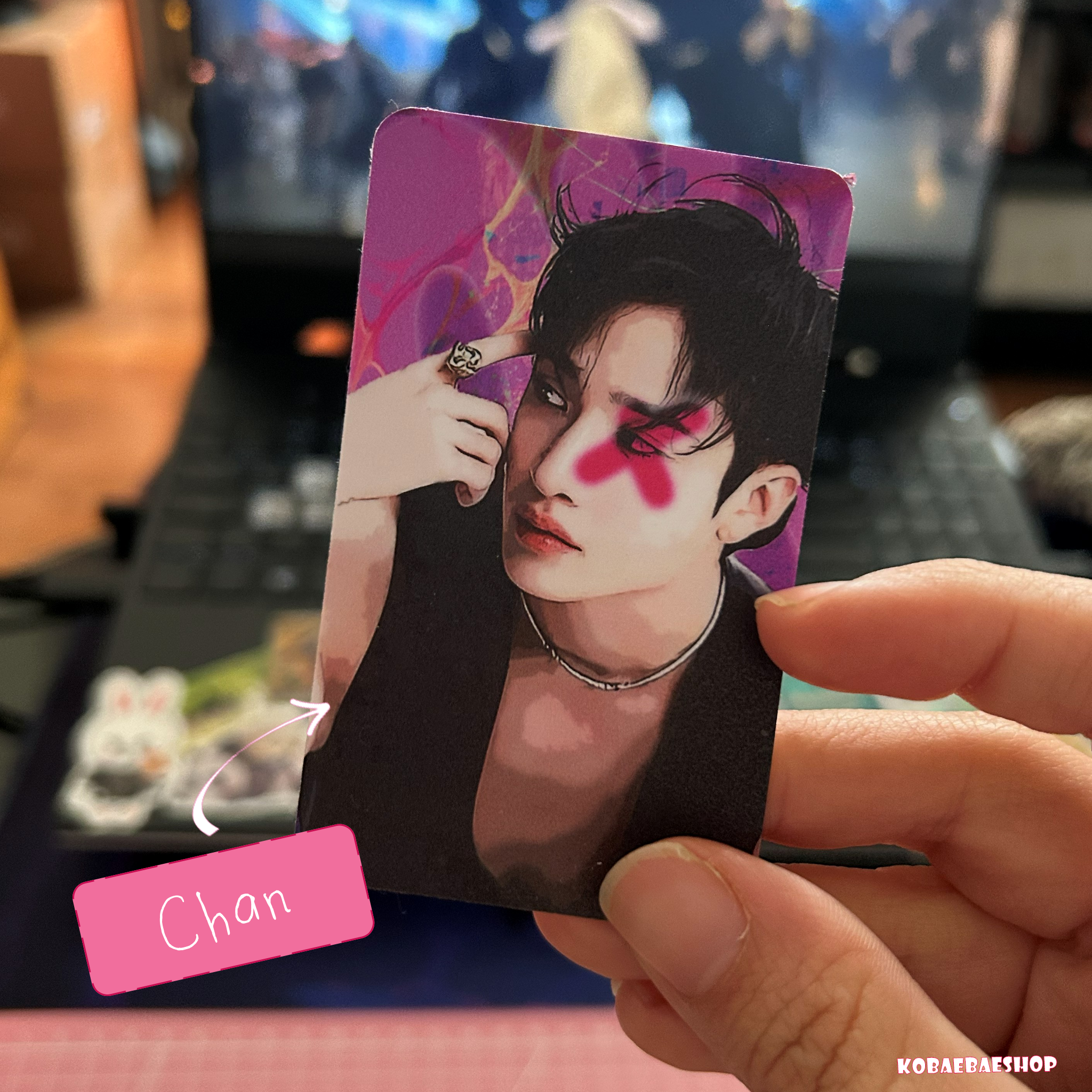 Skz - Arcane vibes  handmade photocards kpop inspired - Holo set