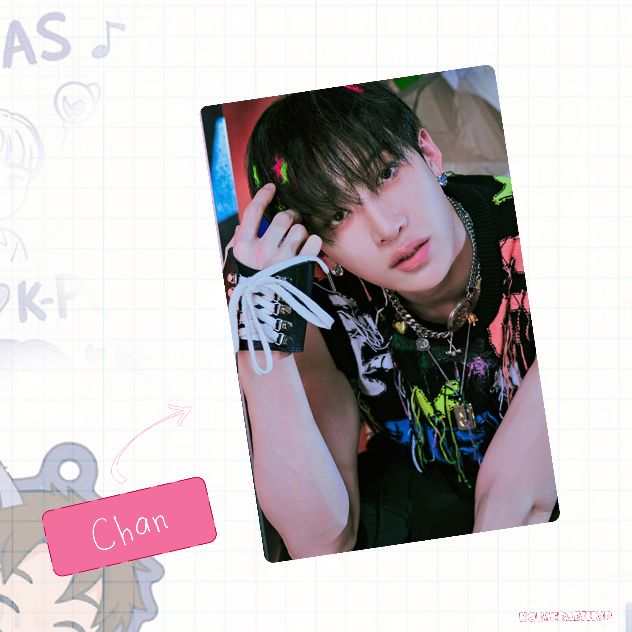 Skz - Jjam (a.t.e)  handmade photocards kpop inspired - Bias Set