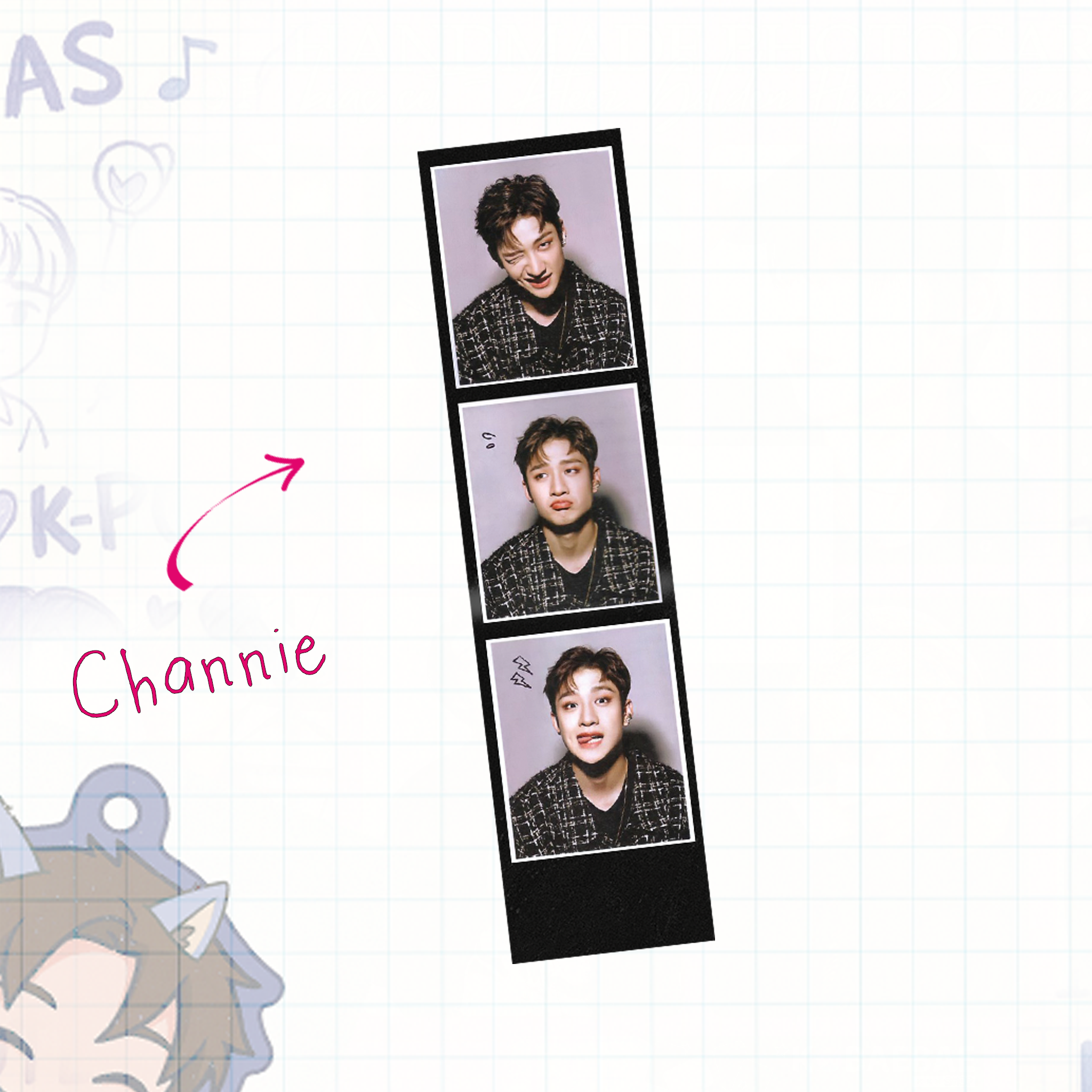 Skz - Handmade filmstrips set 4 - editing strip - bias ot8