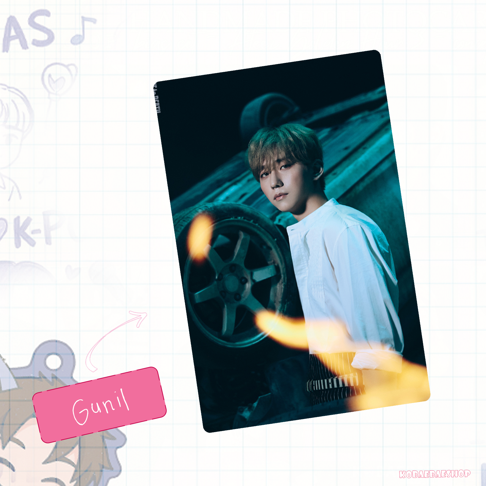 XHR - OT6 handmade LX to DT photocards - bias set 2