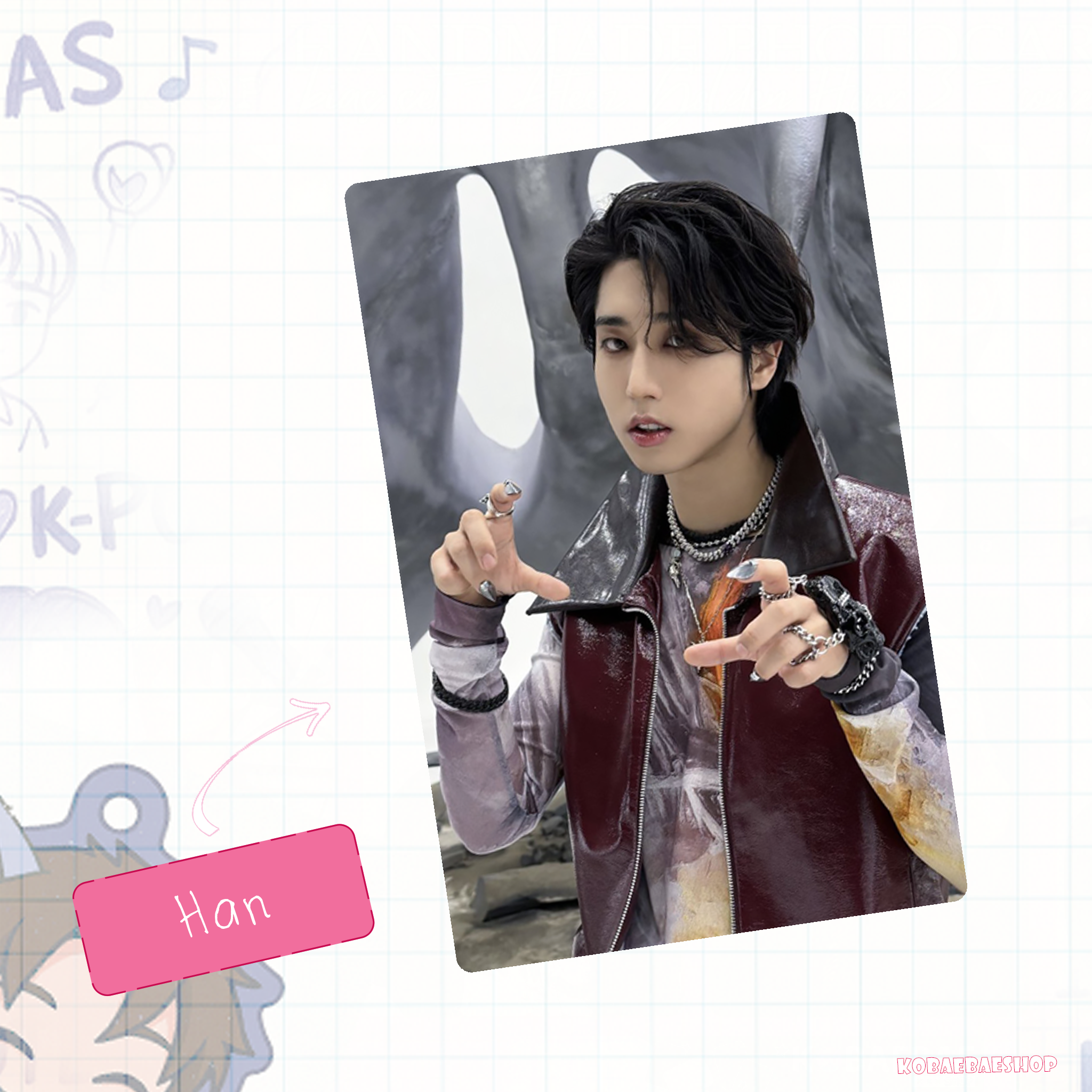 Skz - Digital (a.t.e)  handmade photocards kpop inspired - Bias Set