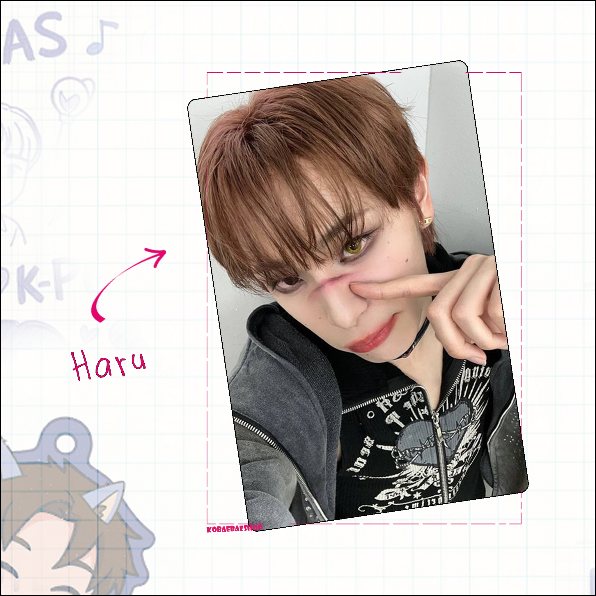 Xlov OT4 Full Set – Handmade Kpop Inspired Photocards (Pack 1)