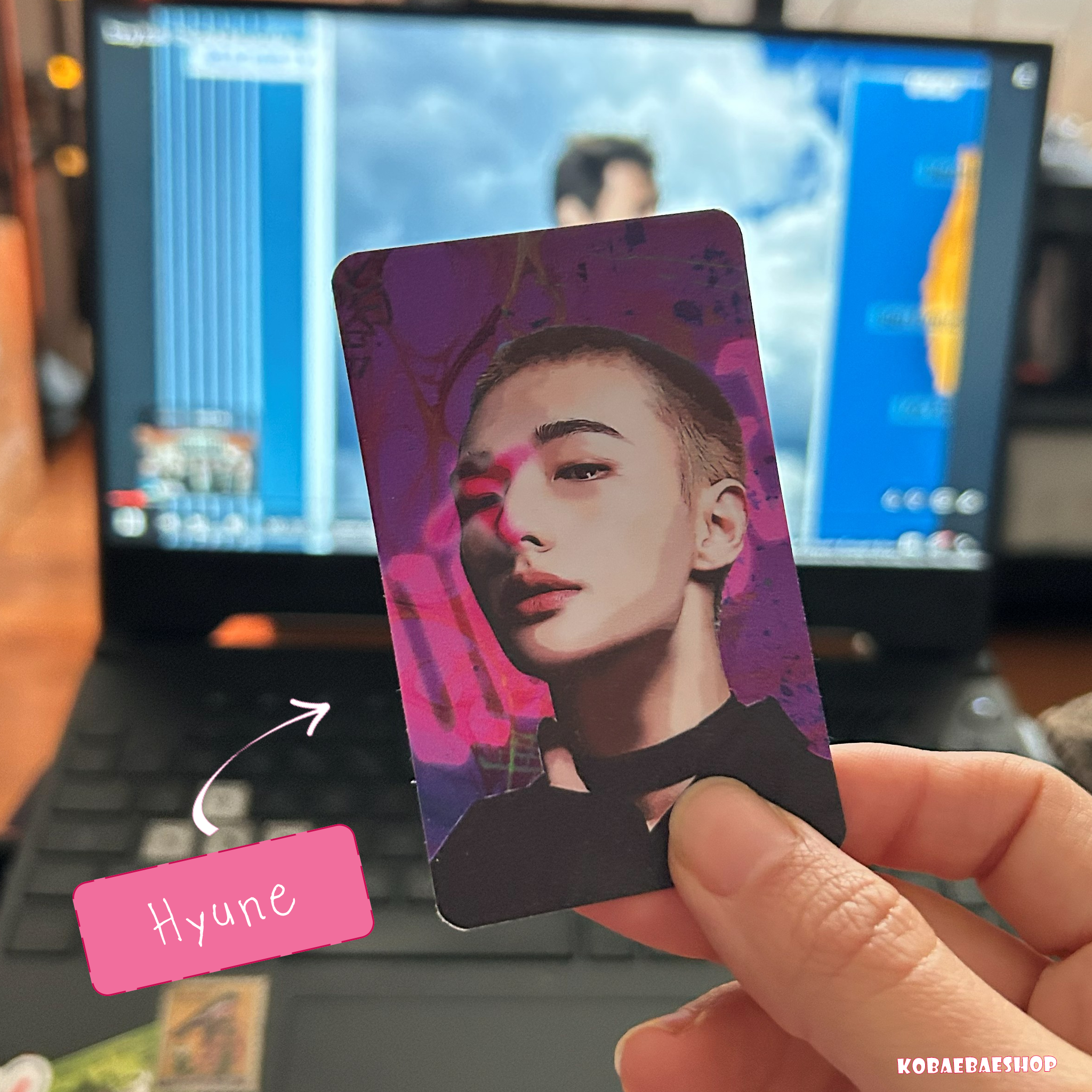 Skz - Arcane vibes  handmade photocards kpop inspired - Holo set