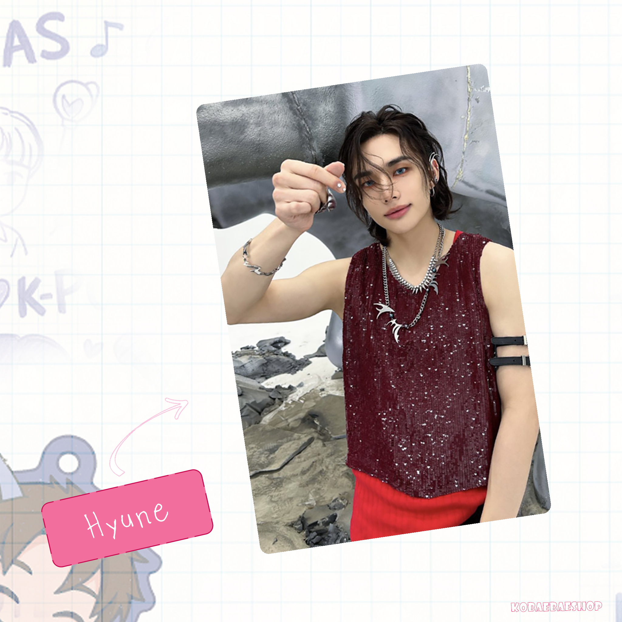 Skz - Digital (a.t.e)  handmade photocards kpop inspired - Bias Set