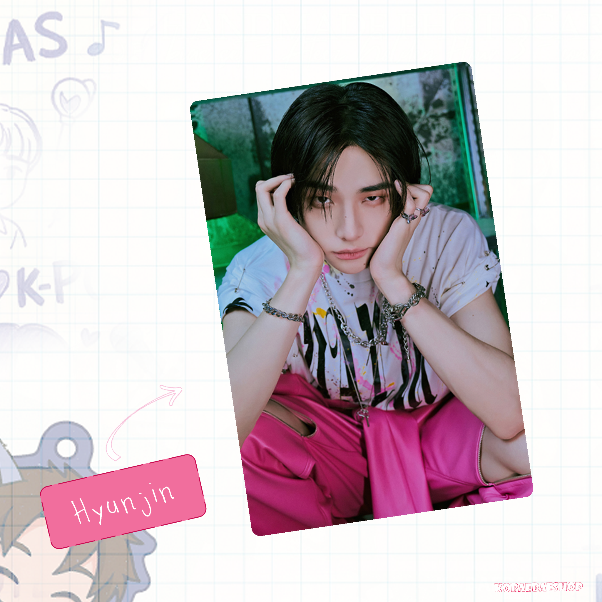 Skz - Jjam (a.t.e)  handmade photocards kpop inspired - Bias Set