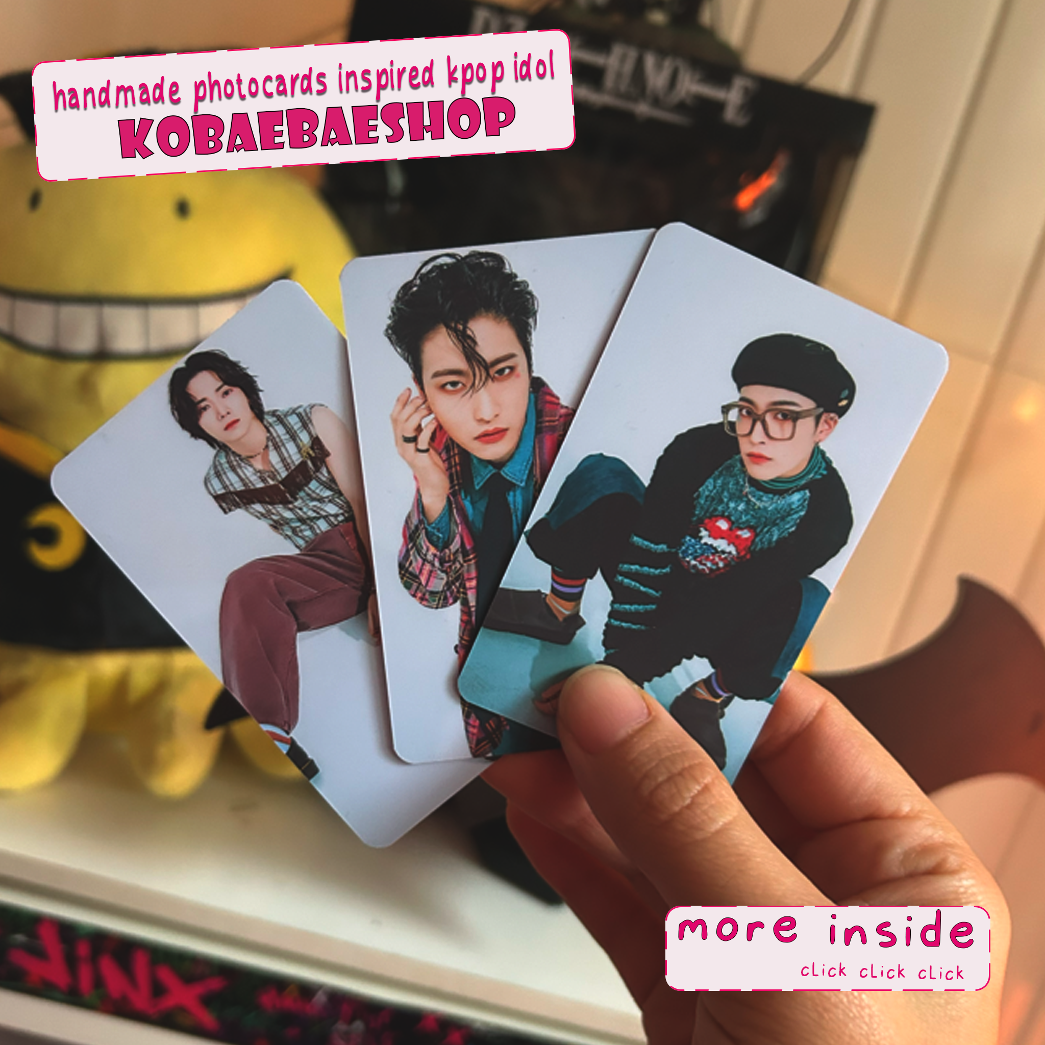 Atz - Ot8 New Set handmade photocards kpop inspired - Set 1
