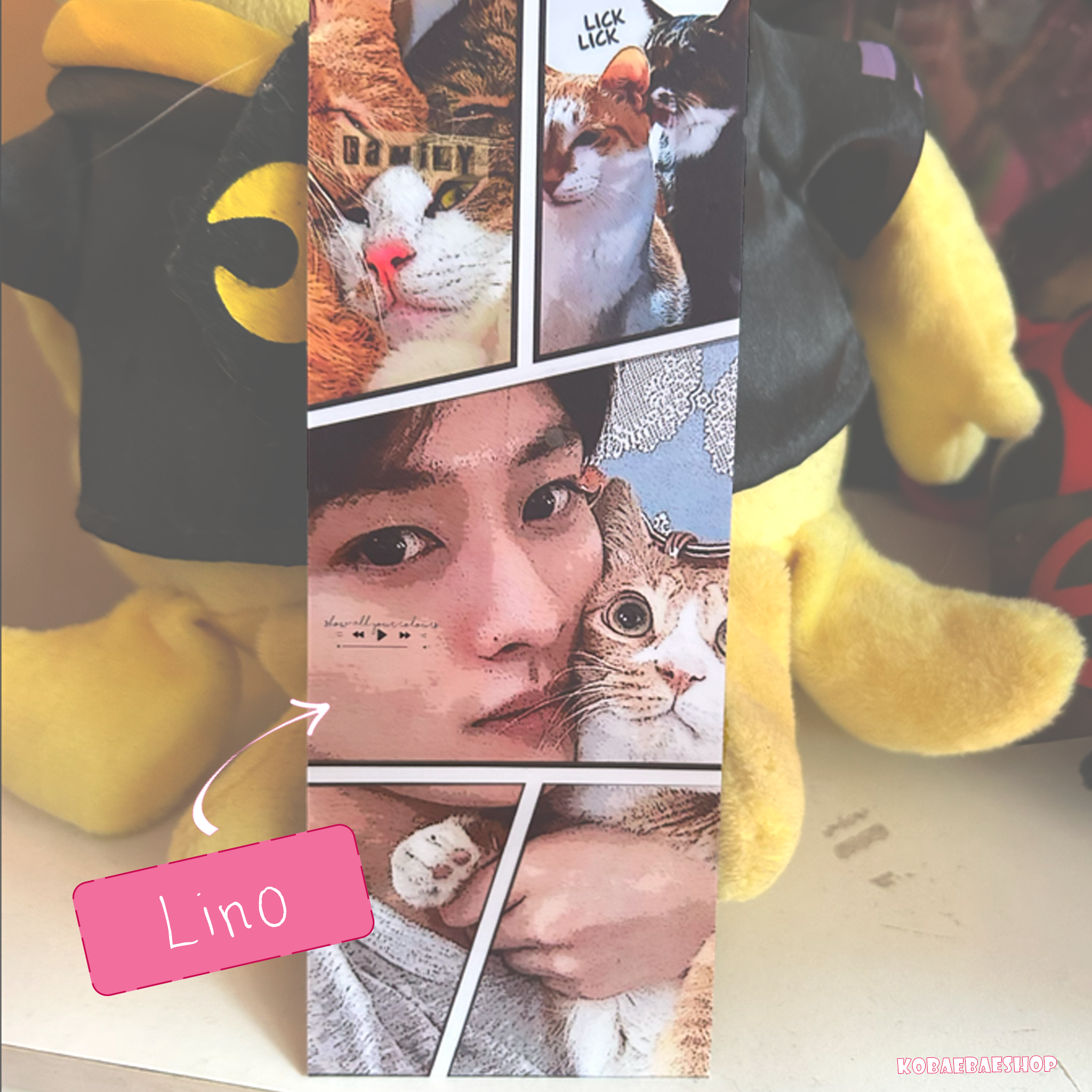 Skz -  Handmade edit Bookmarks | Retro Posterized Art Style - set 3