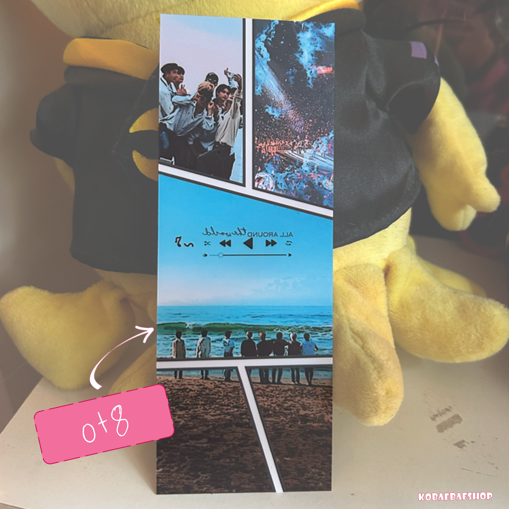 Skz -  Handmade edit Bookmarks | Retro Posterized Art Style - set 3