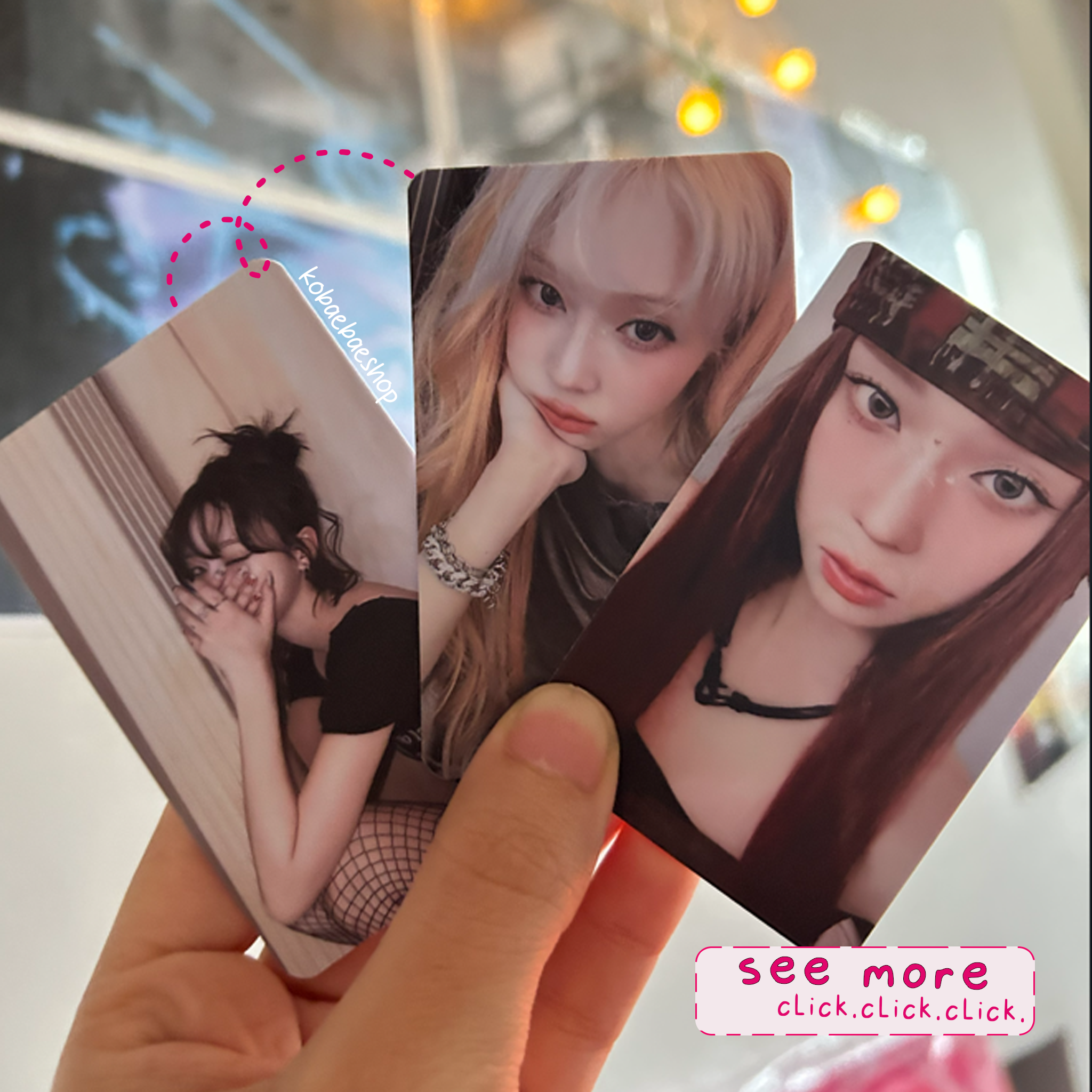 Aesp - Winnie handmade photocards kpop inspired - Set 1