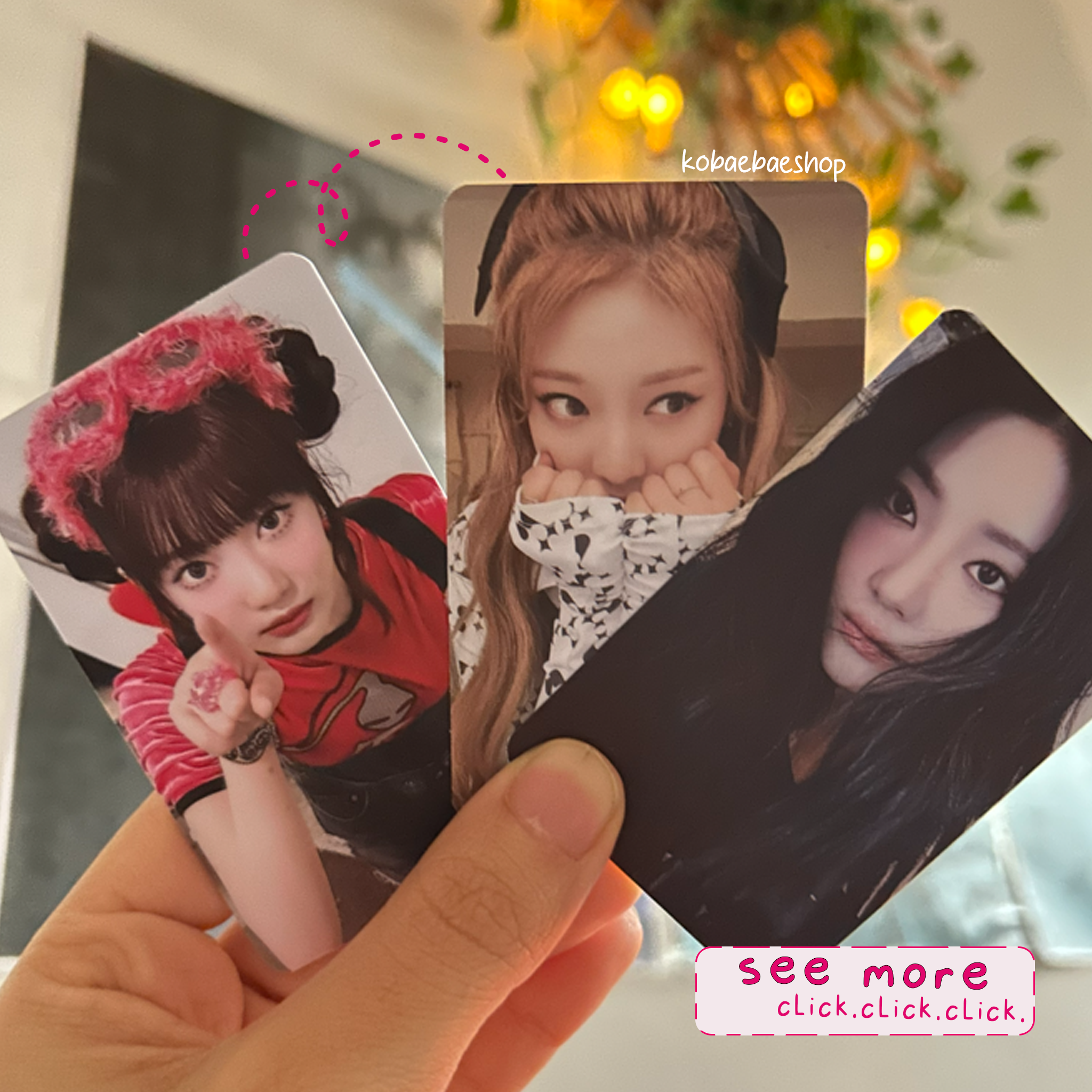 Aesp - Ning handmade photocards kpop inspired - Set 1