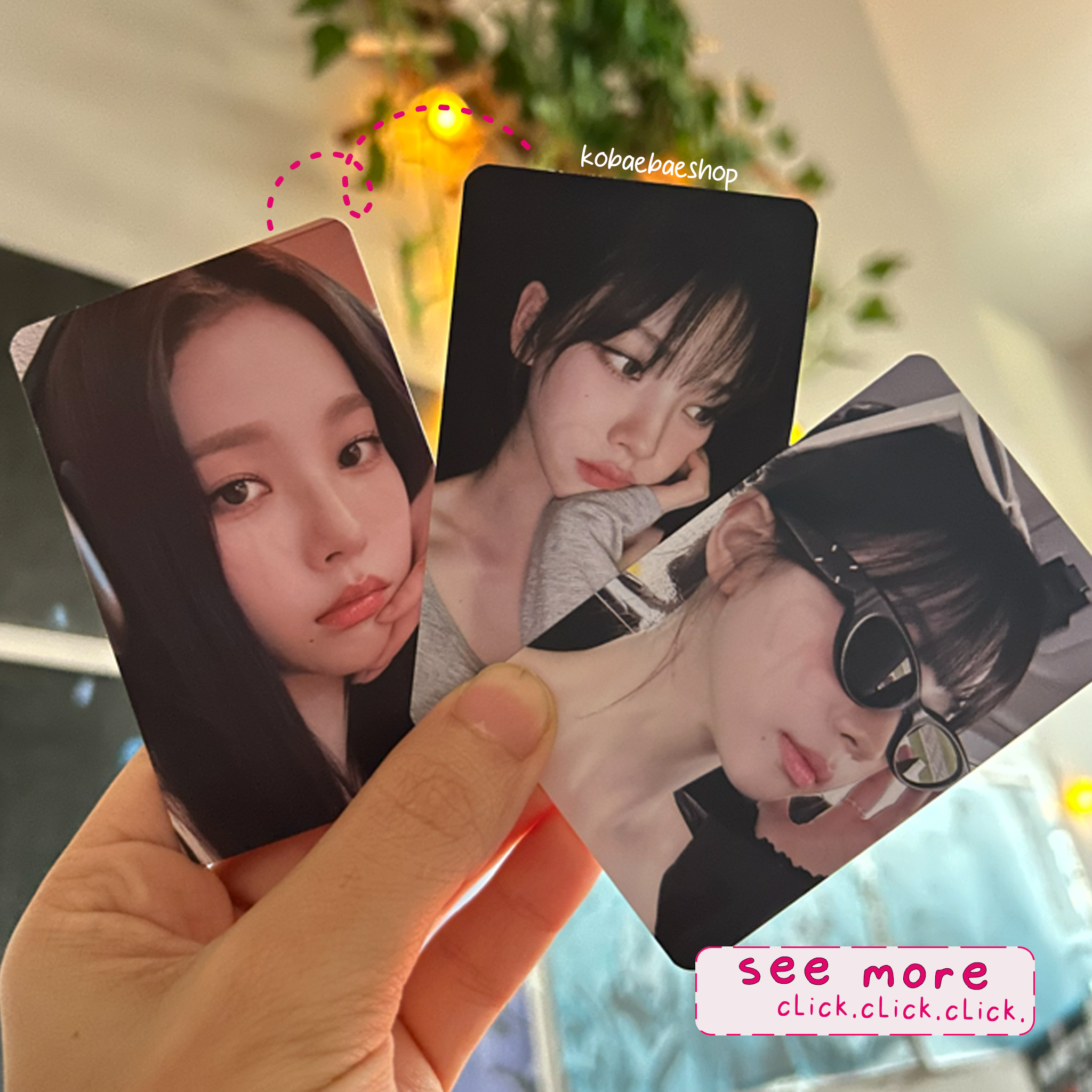 Aesp - Rina handmade photocards kpop inspired - Set 1