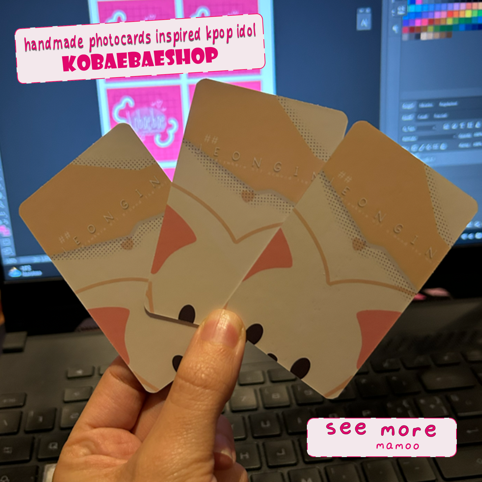 Skz - Innie handmade photocards kpop inspired - Set 1