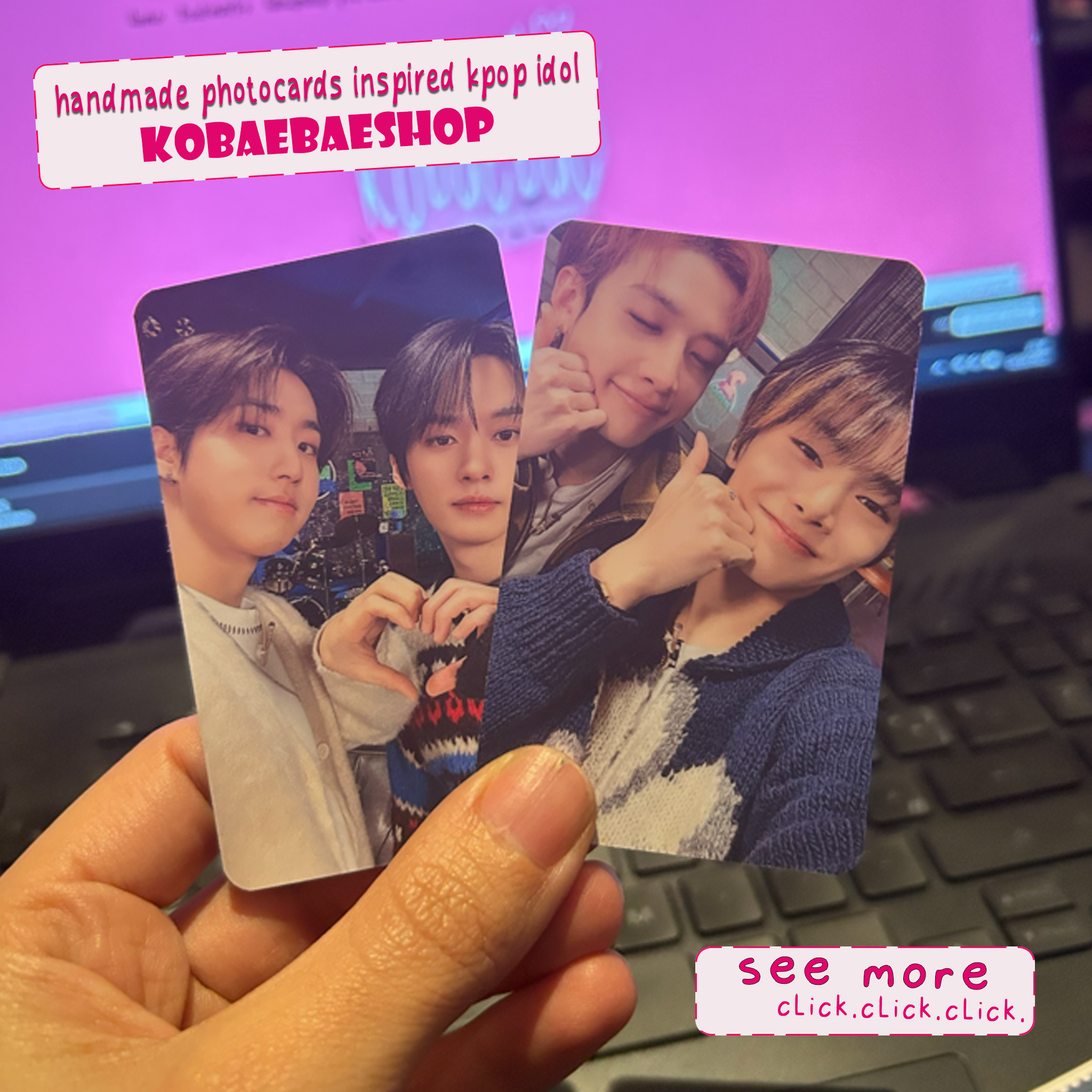 Skz - OT8 handmade 2kids room - double bias set