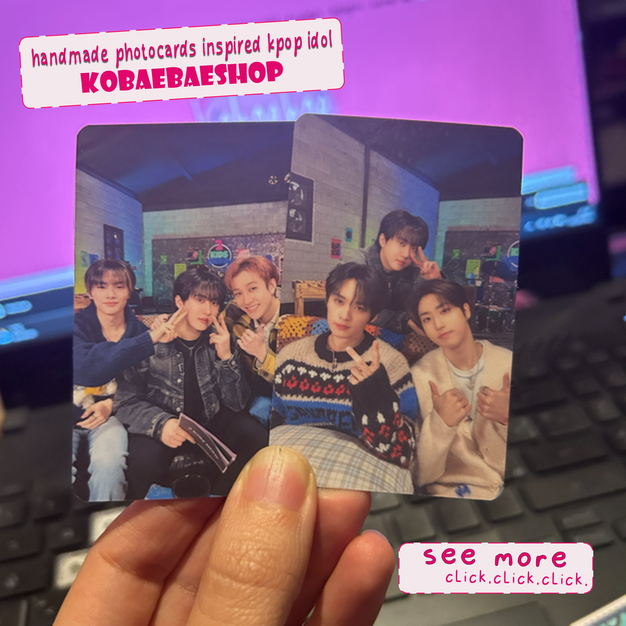 Skz - OT8 handmade 2kids room - double bias set