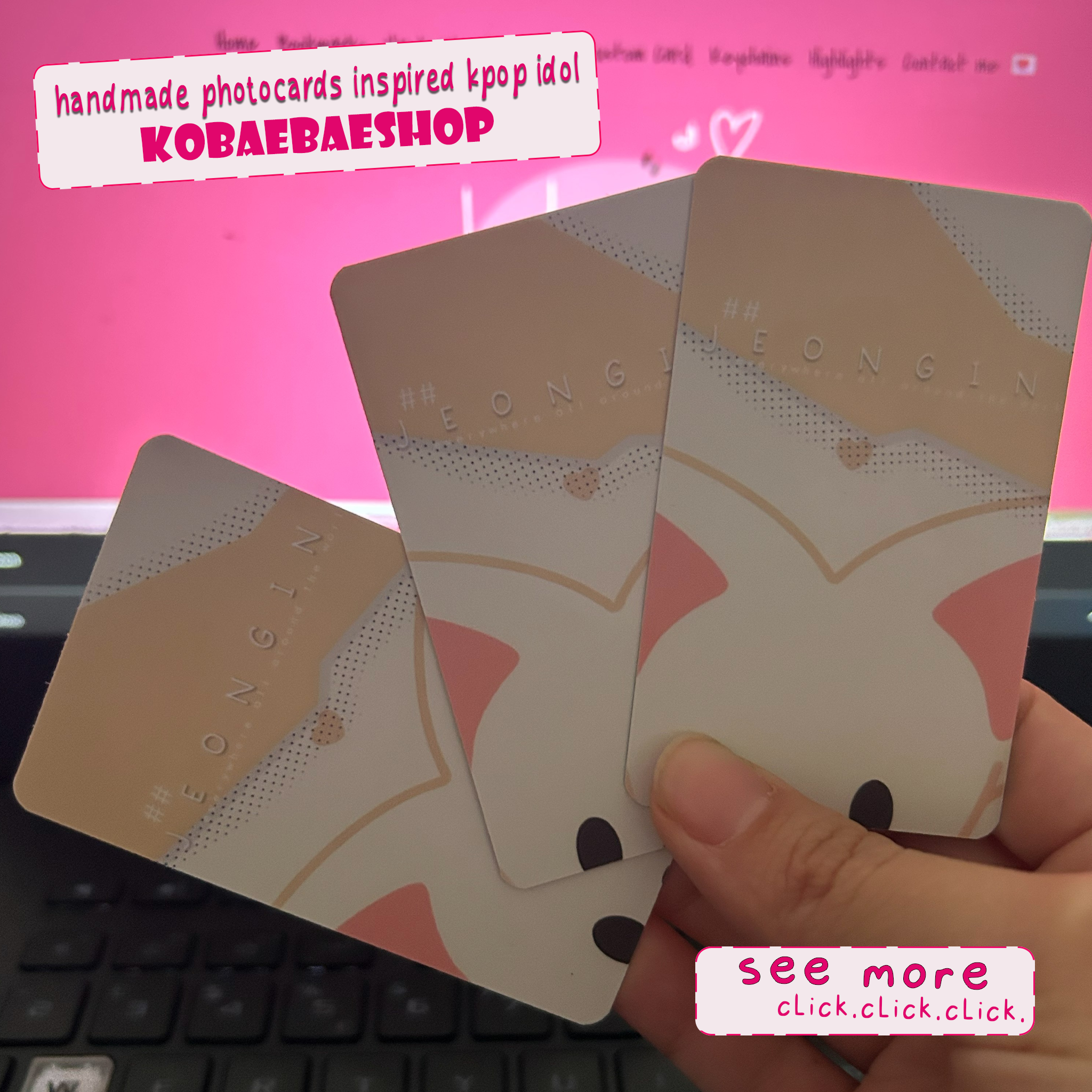 Skz - Innie handmade photocards kpop inspired - Set 2