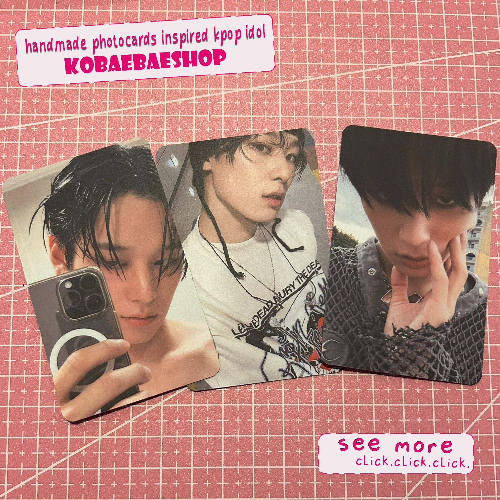 The Boyz - Juyeo handmade photocards kpop inspired - Set 1