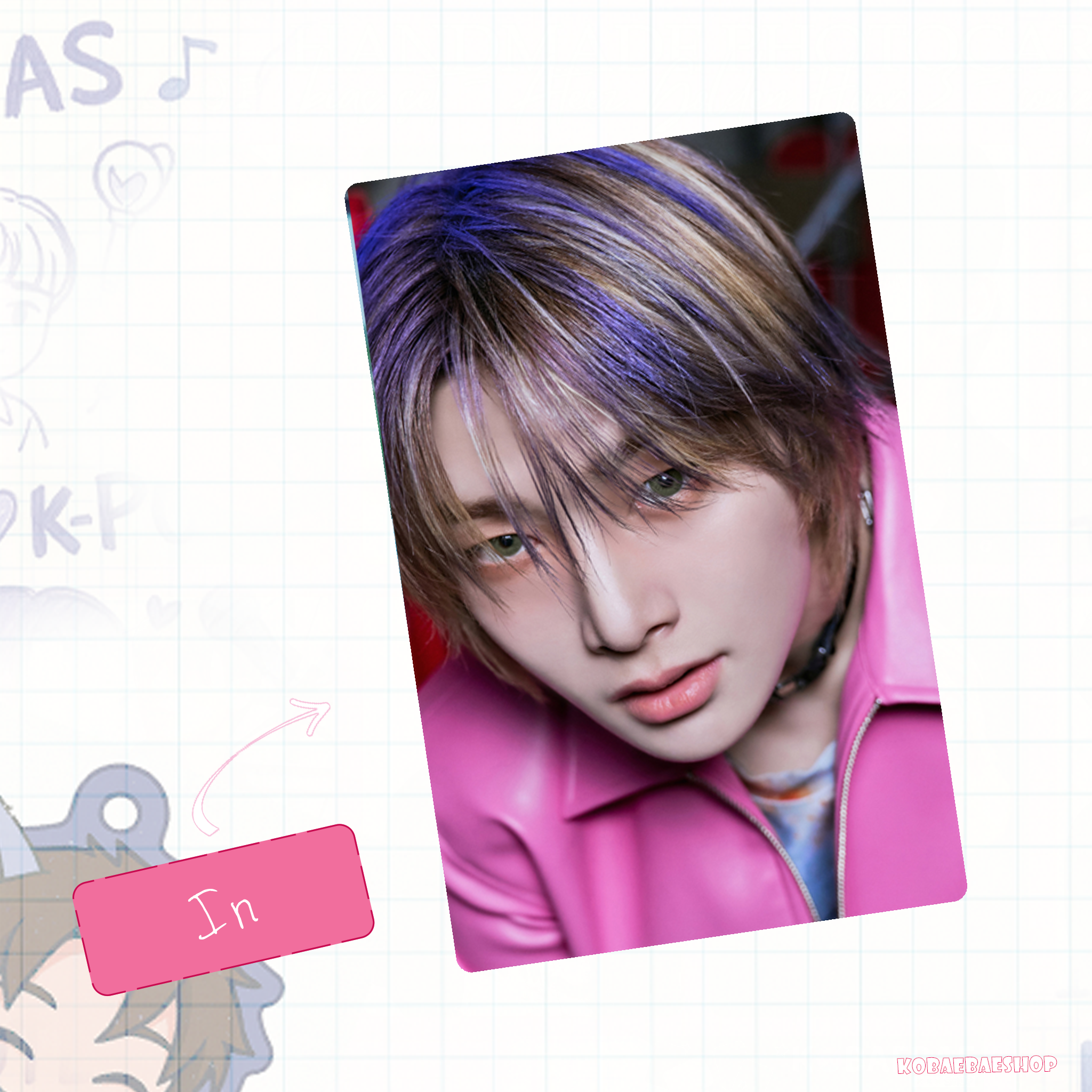 Skz - Jjam (a.t.e)  handmade photocards kpop inspired - Bias Set