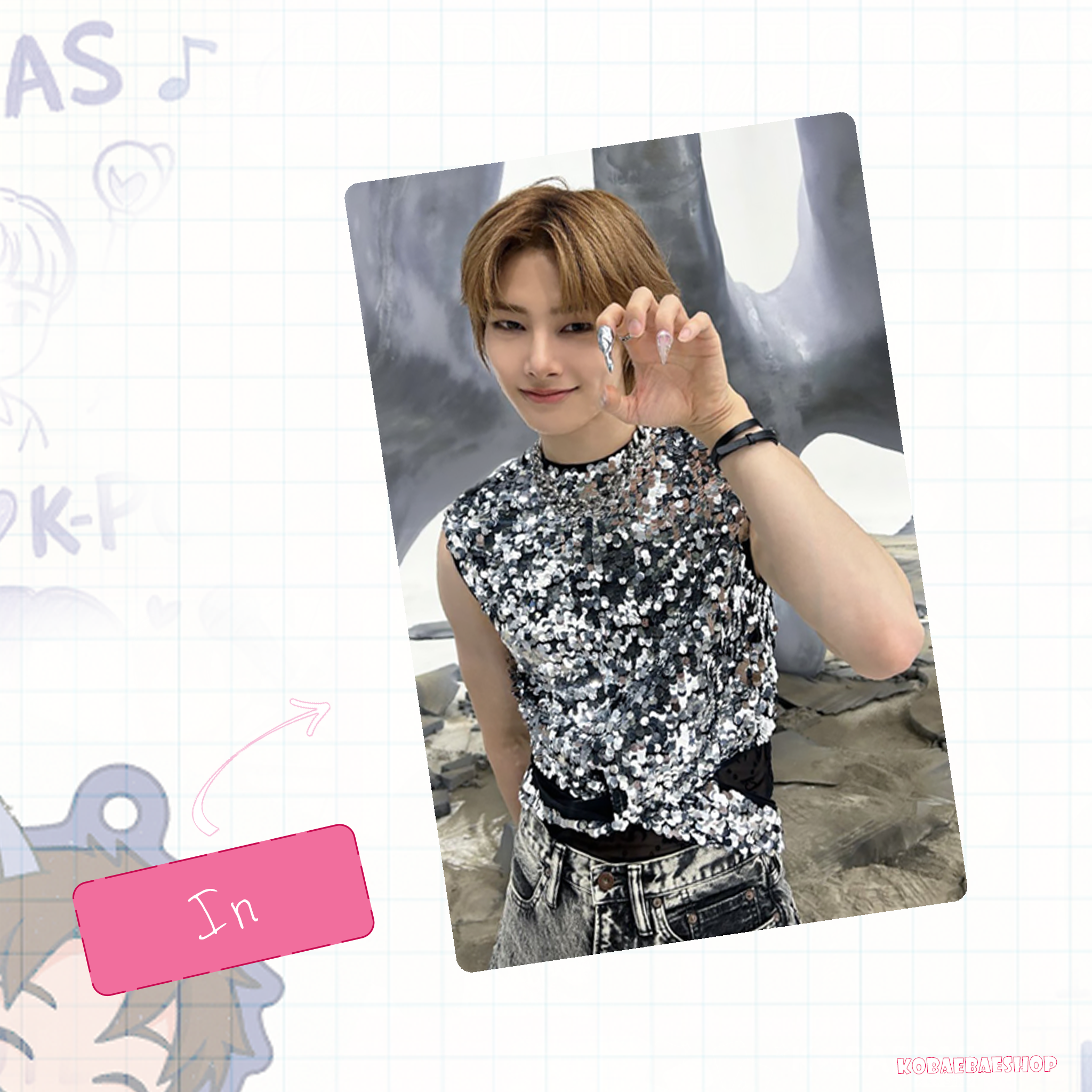 Skz - Digital (a.t.e)  handmade photocards kpop inspired - Bias Set