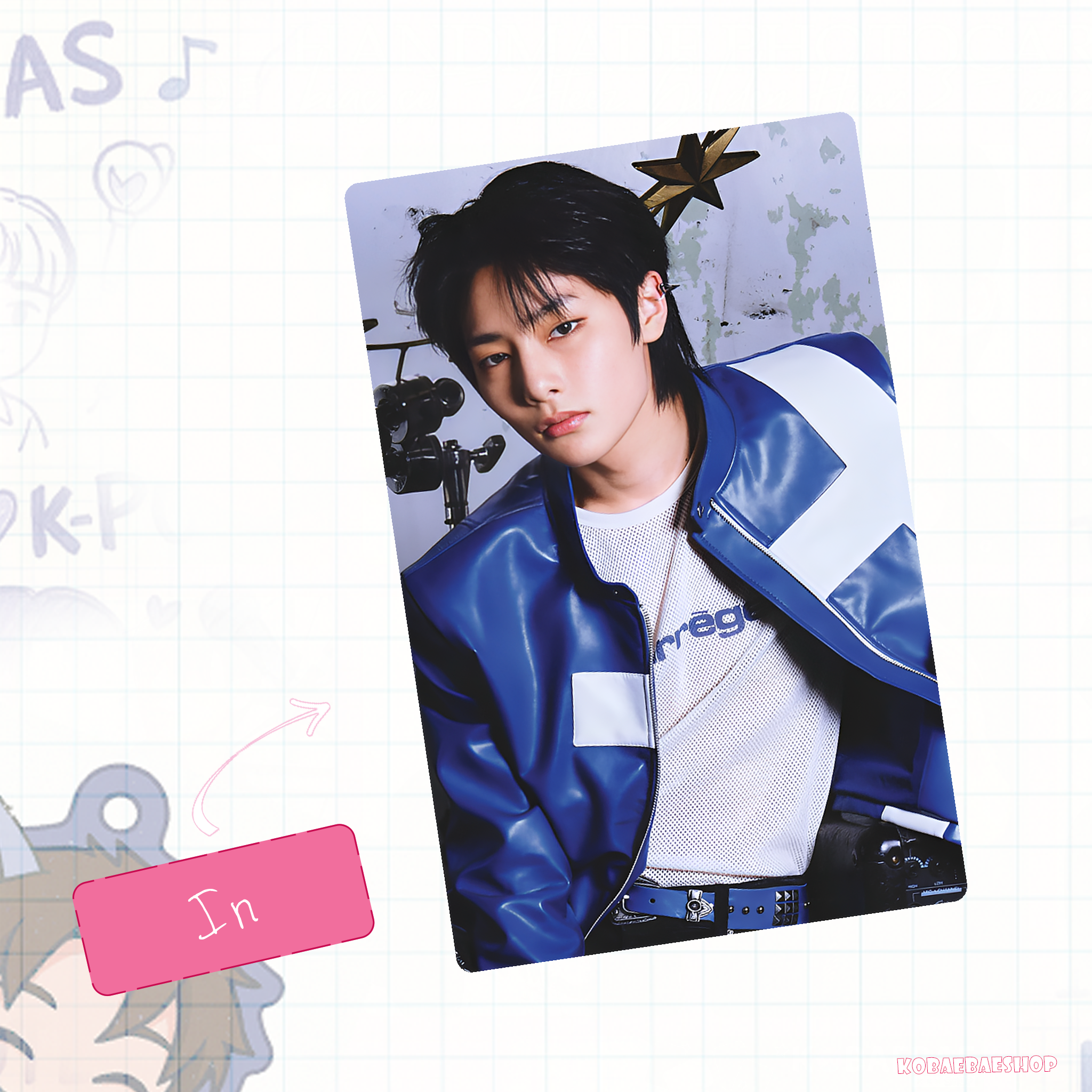 Skz - FiveStar Handmade photocards kpop inspired - Bias Set 1