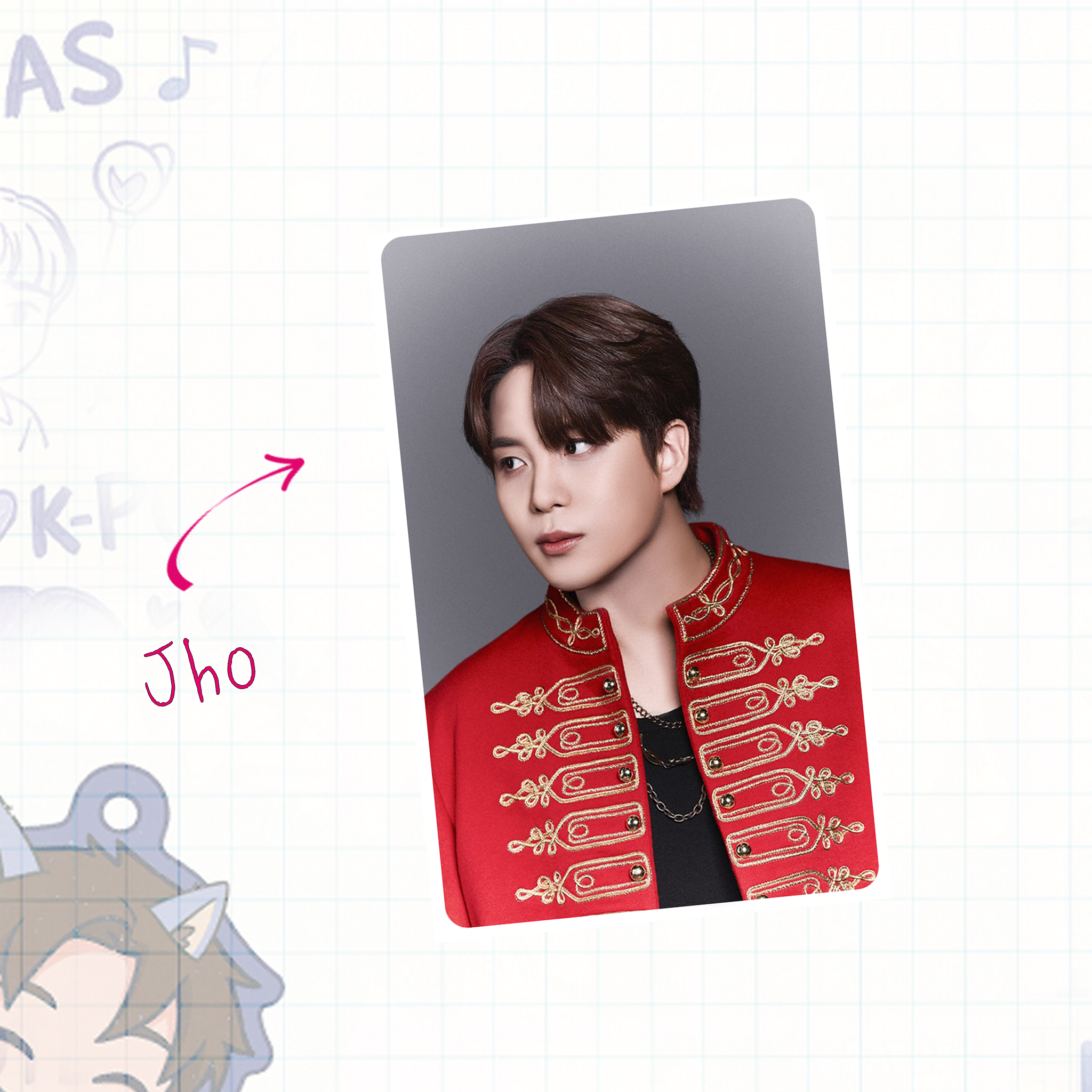 Atz - 1883 Mgz. handmade photocards kpop inspired - Ot8 set