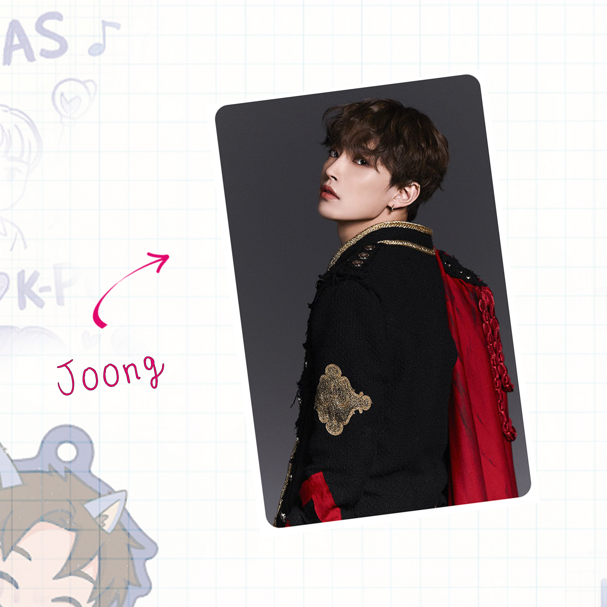 Atz - 1883 Mgz. handmade photocards kpop inspired - Ot8 set