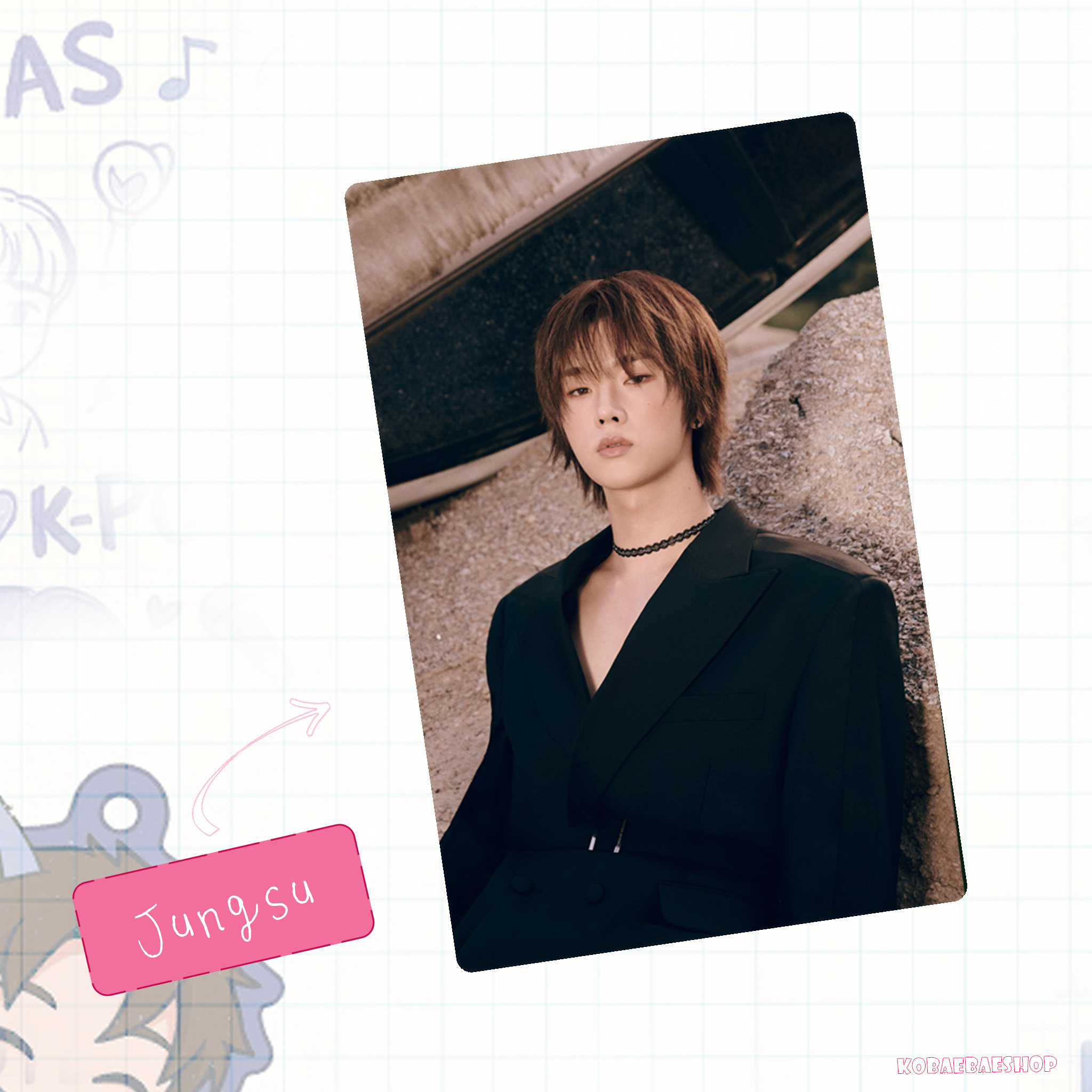 XHR - OT6 handmade LX to DT photocards - bias set 2
