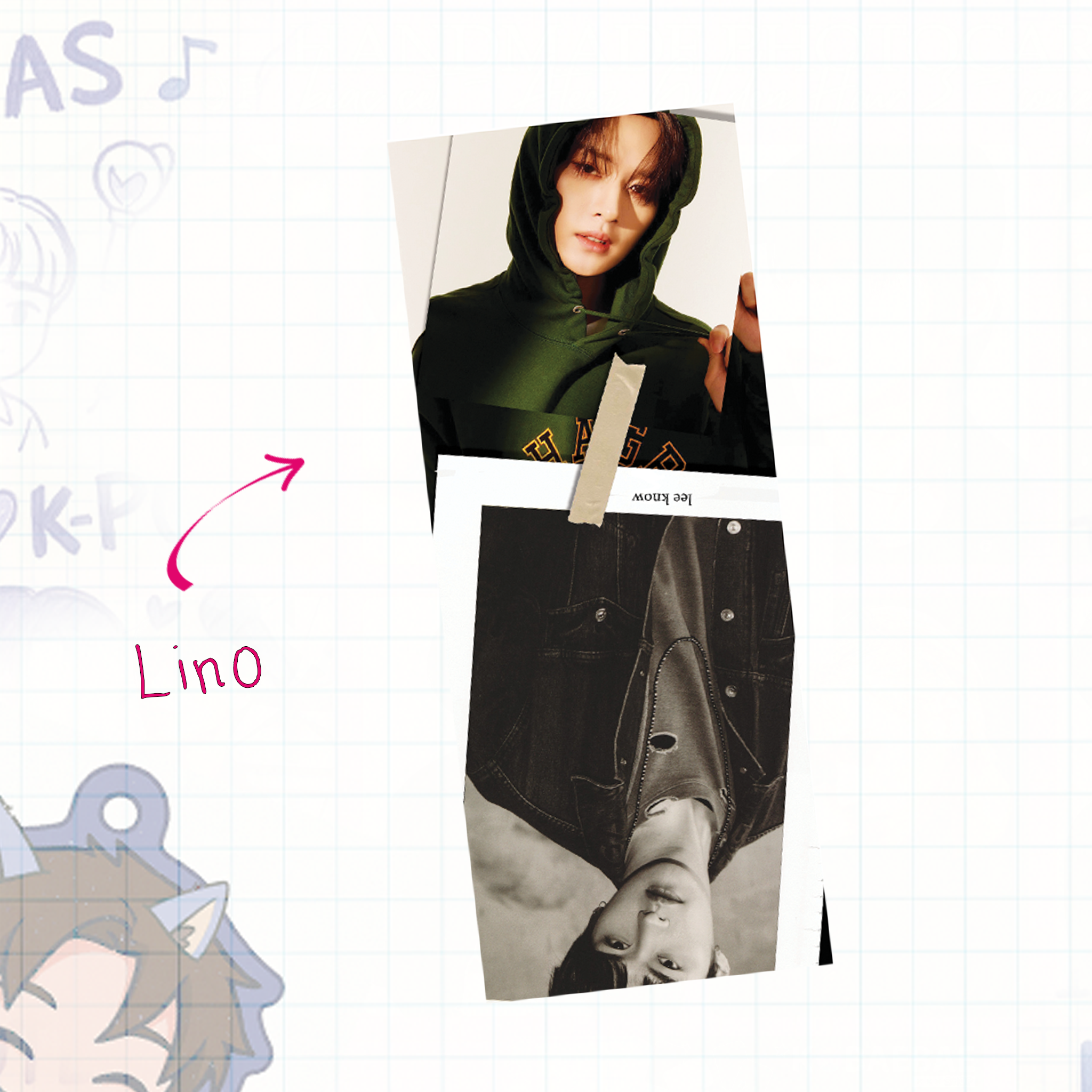 Skz -  Handmade Edit Bookmarks inspired Kpop | double side - set 5
