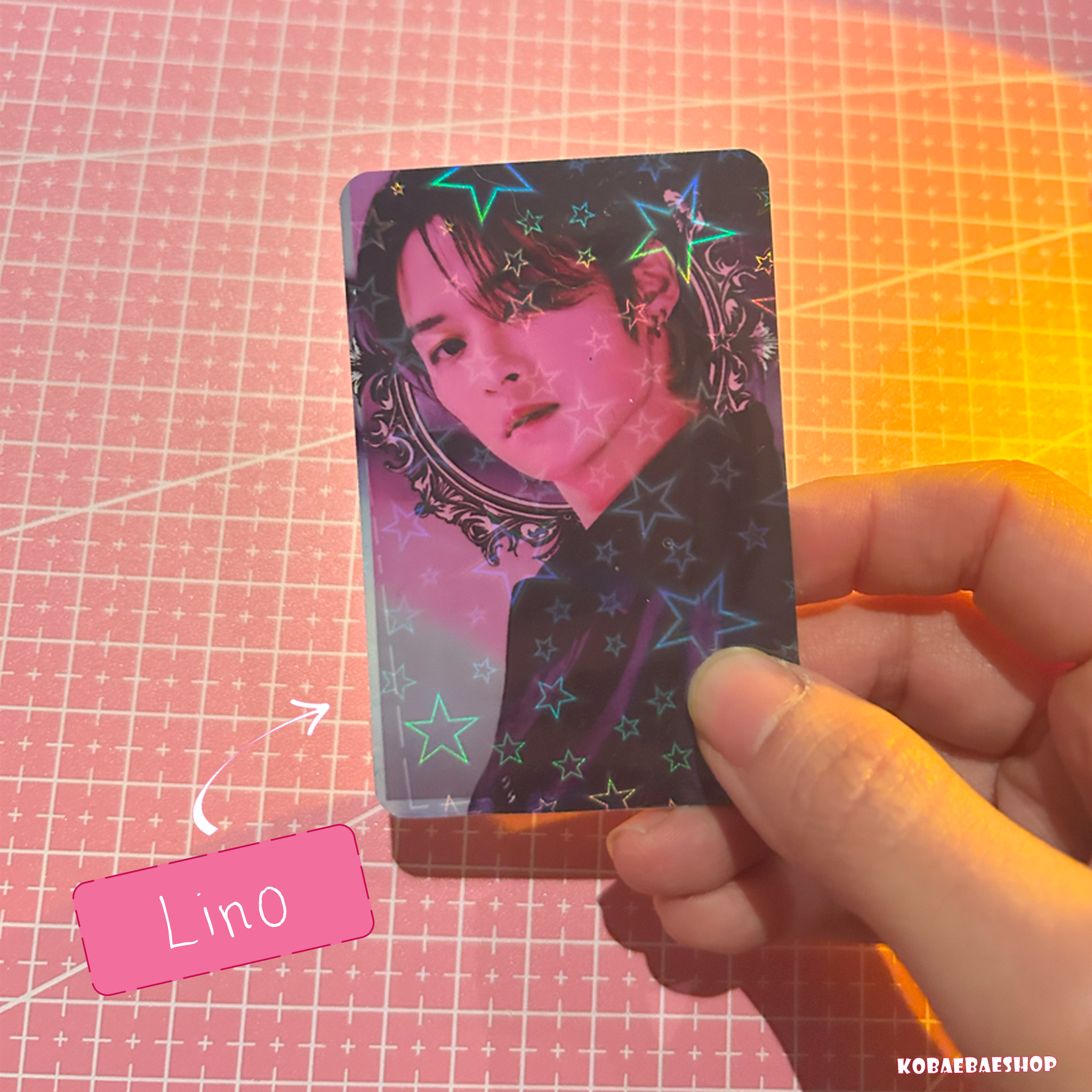 Skz - Dome Handmade photocards kpop inspired - holographic Bias Set 1