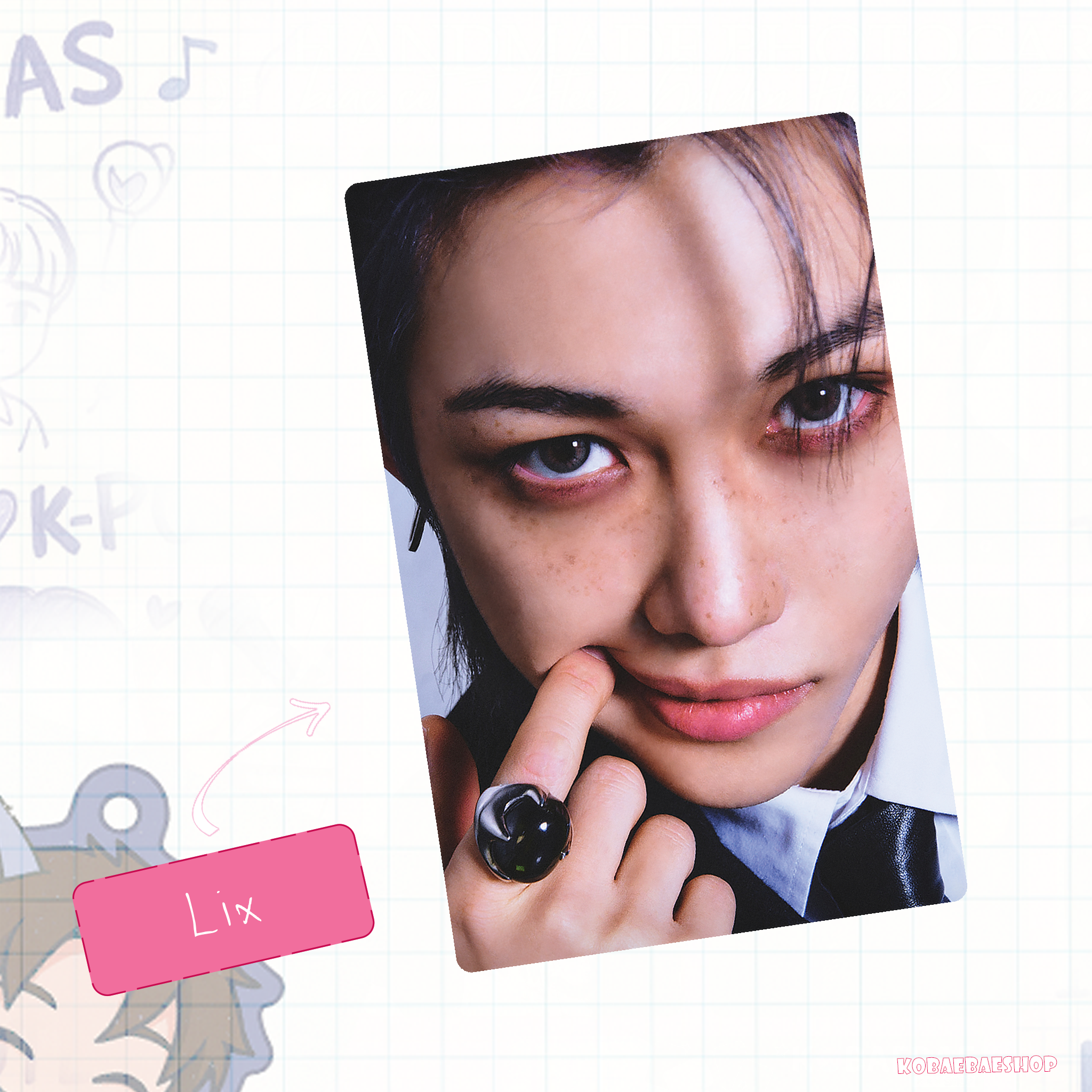 Skz - FiveStar Handmade photocards kpop inspired - Bias Set 1