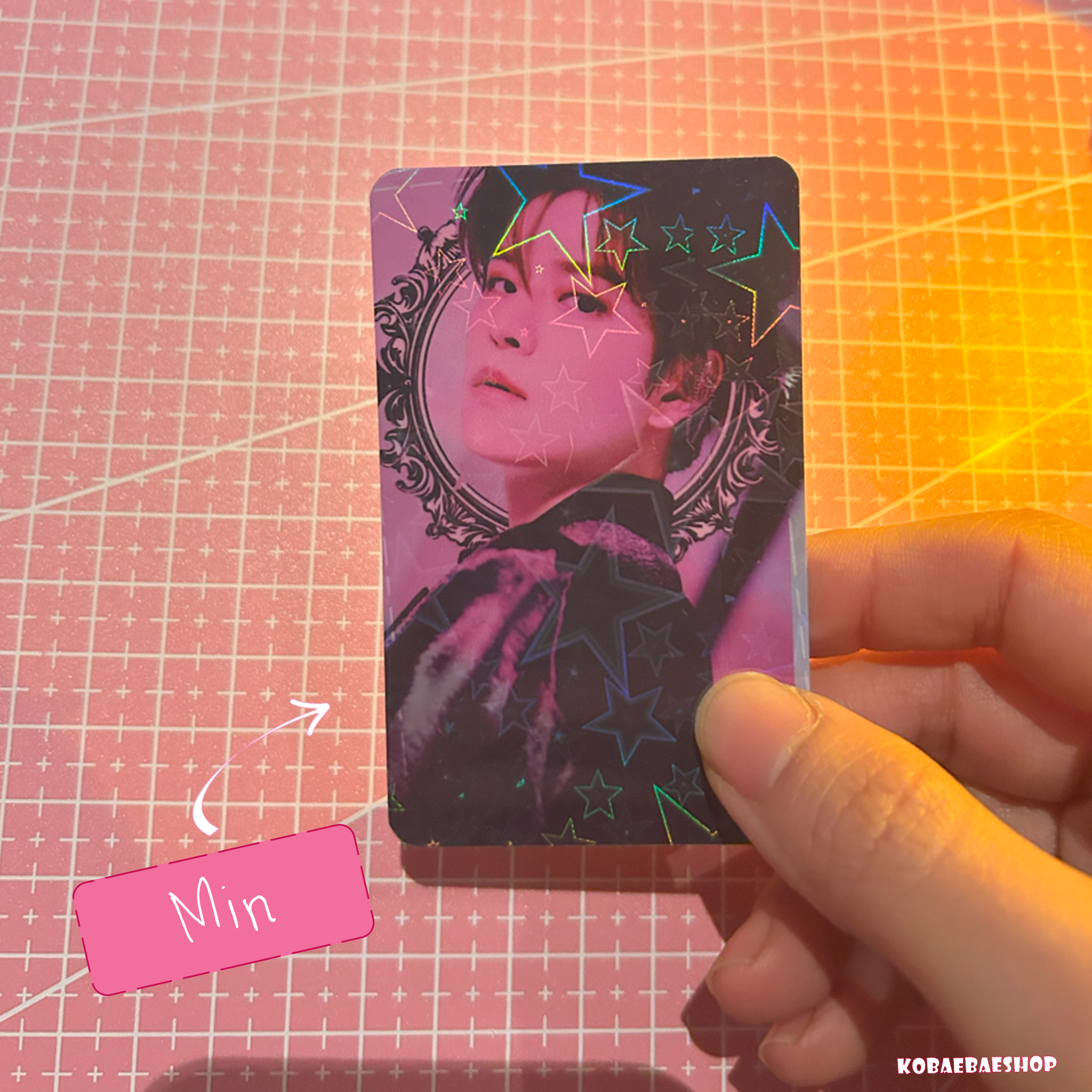 Skz - Dome Handmade photocards kpop inspired - holographic Bias Set 1