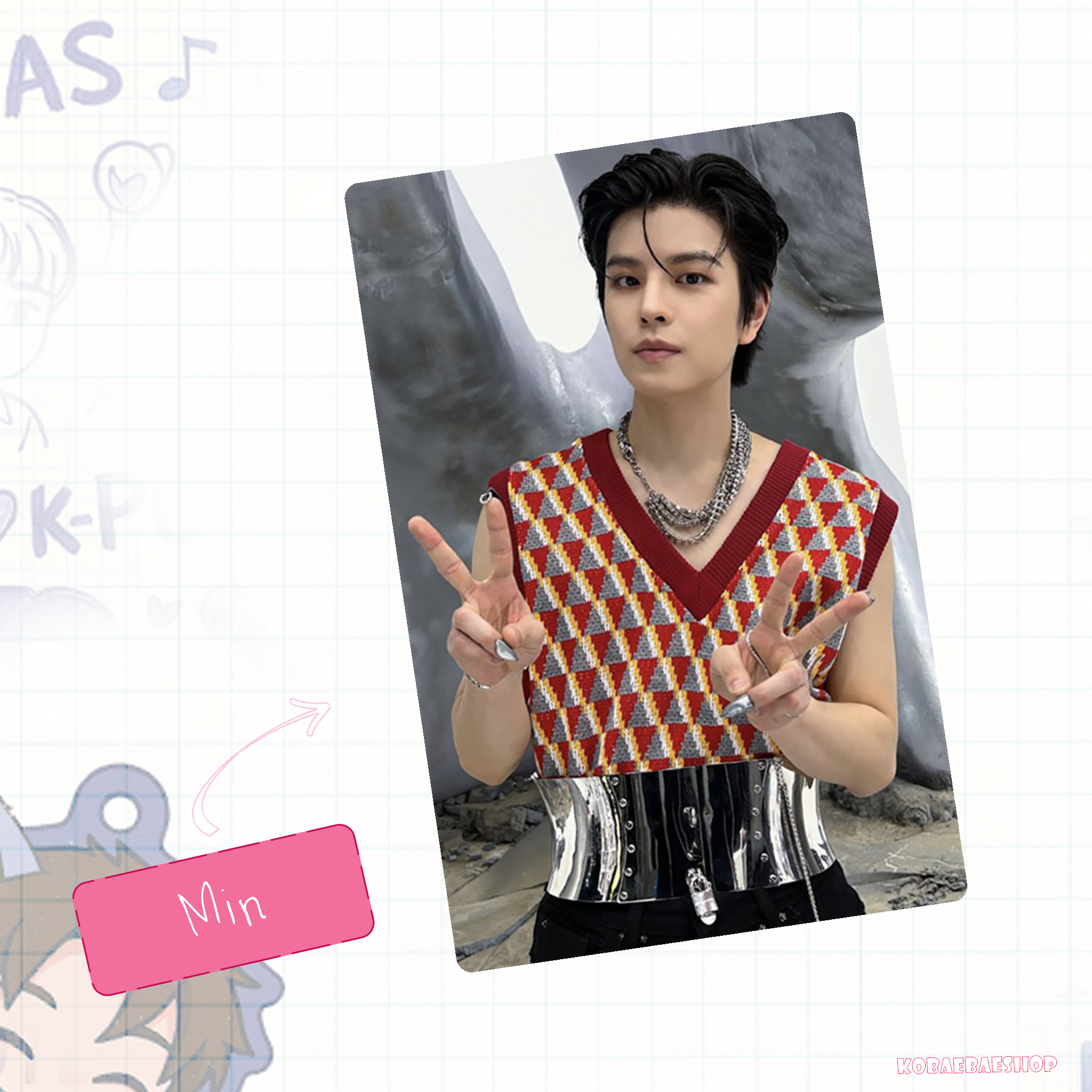 Skz - Digital (a.t.e)  handmade photocards kpop inspired - Bias Set