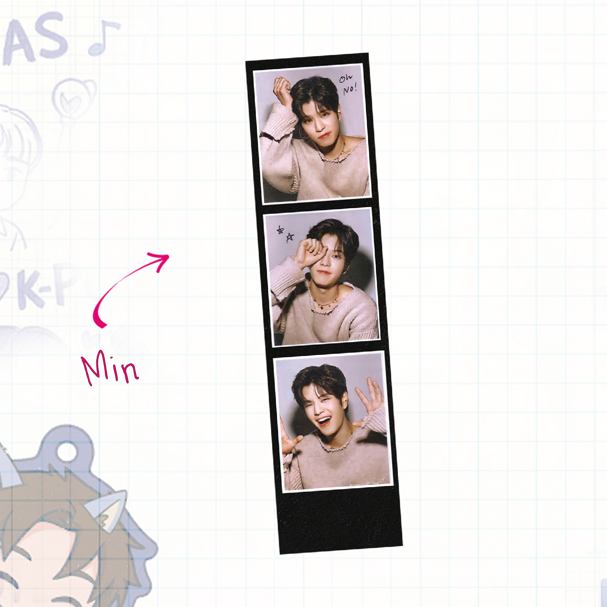 Skz - Handmade filmstrips set 4 - editing strip - bias ot8