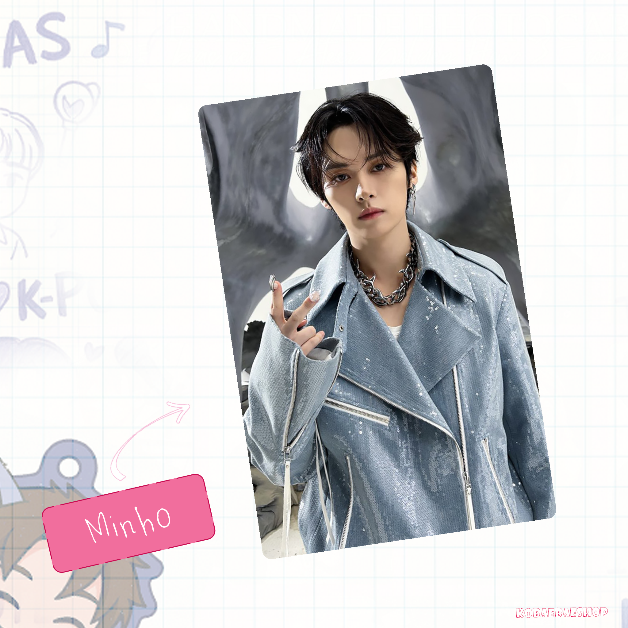 Skz - Digital (a.t.e)  handmade photocards kpop inspired - Bias Set