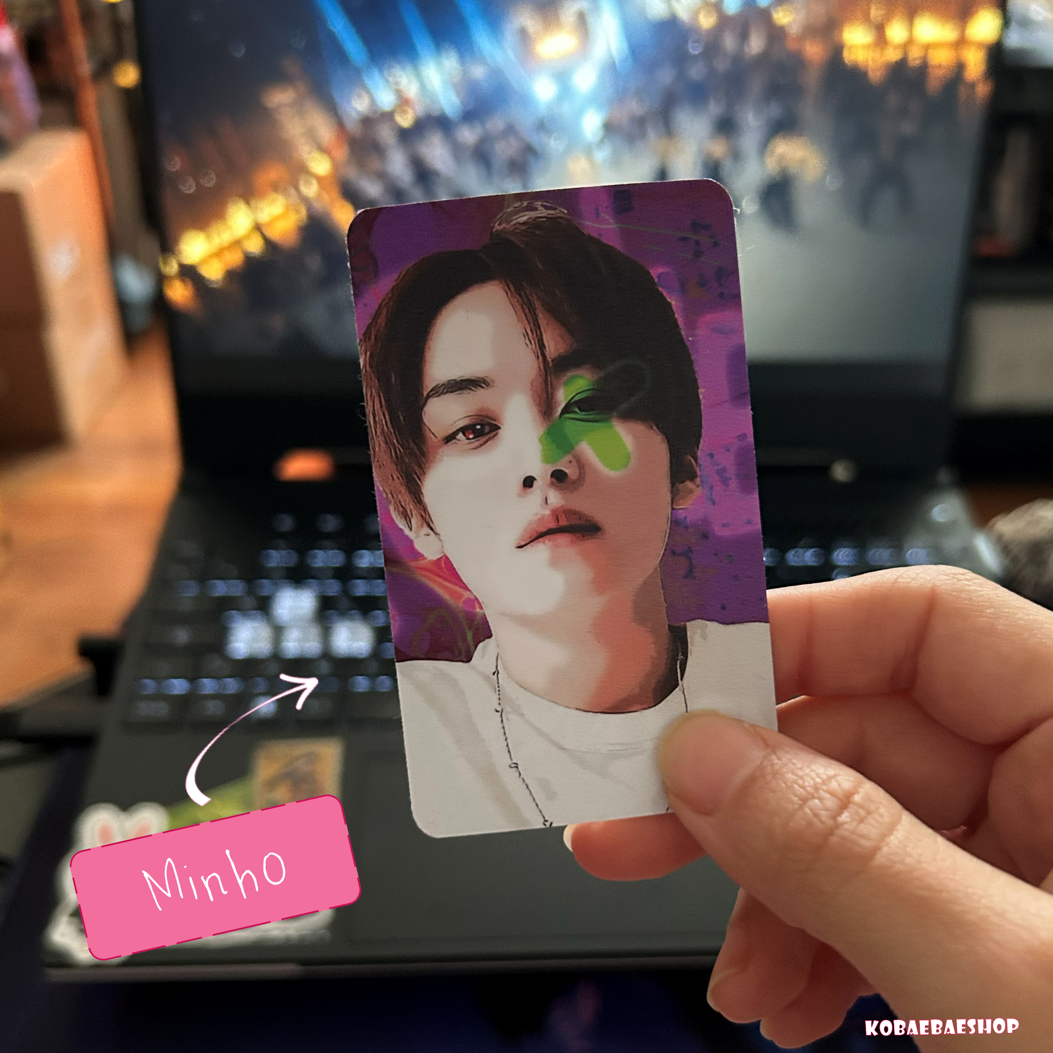 Skz - Arcane vibes  handmade photocards kpop inspired - Holo set