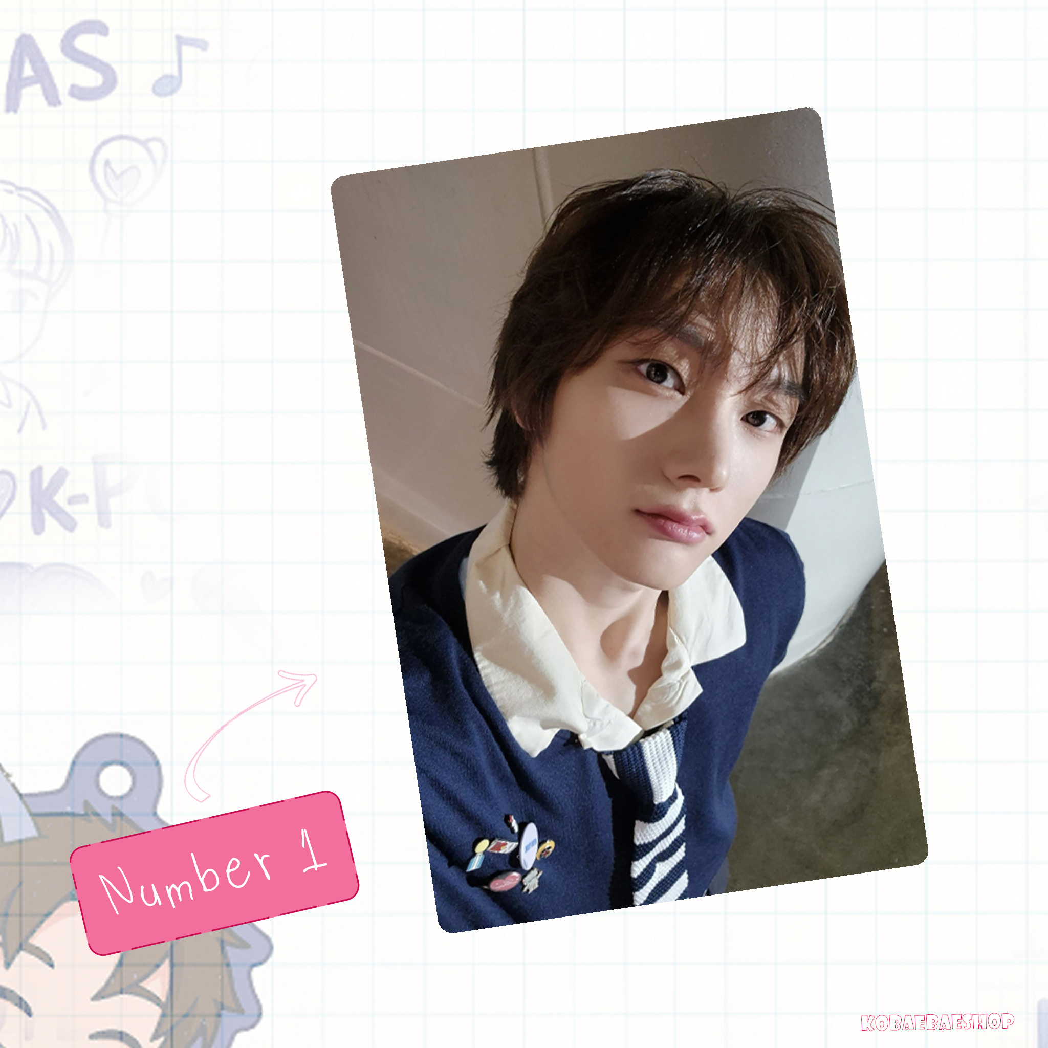 Boynextdoor - Sungho handmade photocards kpop inspired - Set 1