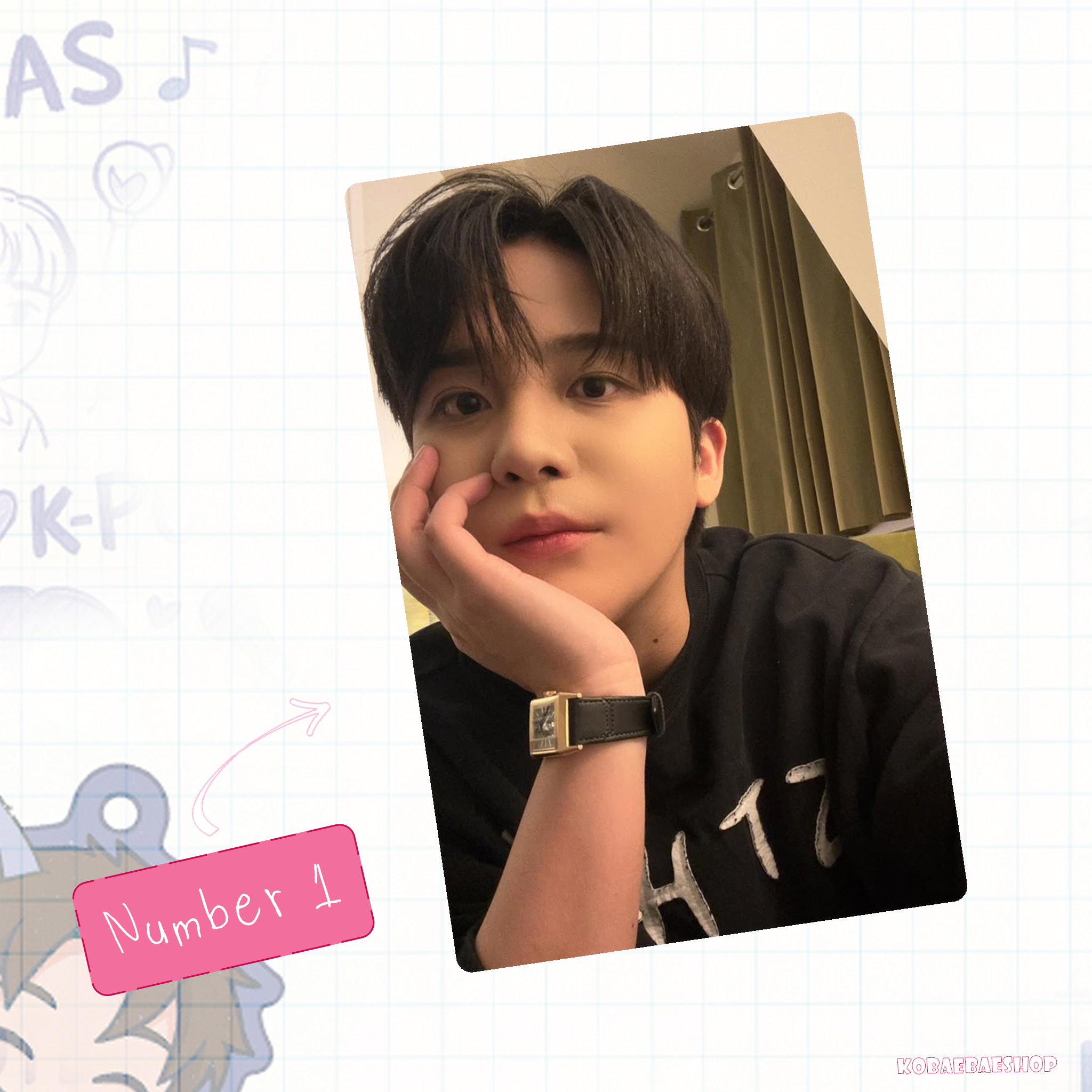 Atz - Jongh Handmade photocards kpop inspired - Bias Set 2