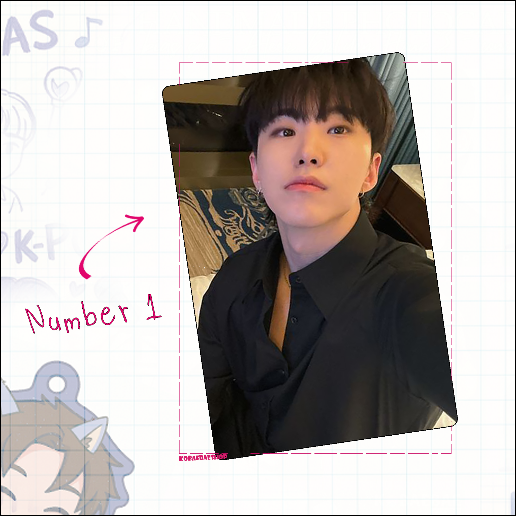 Svt - Shi Handmade photocards kpop inspired - Bias Set 1
