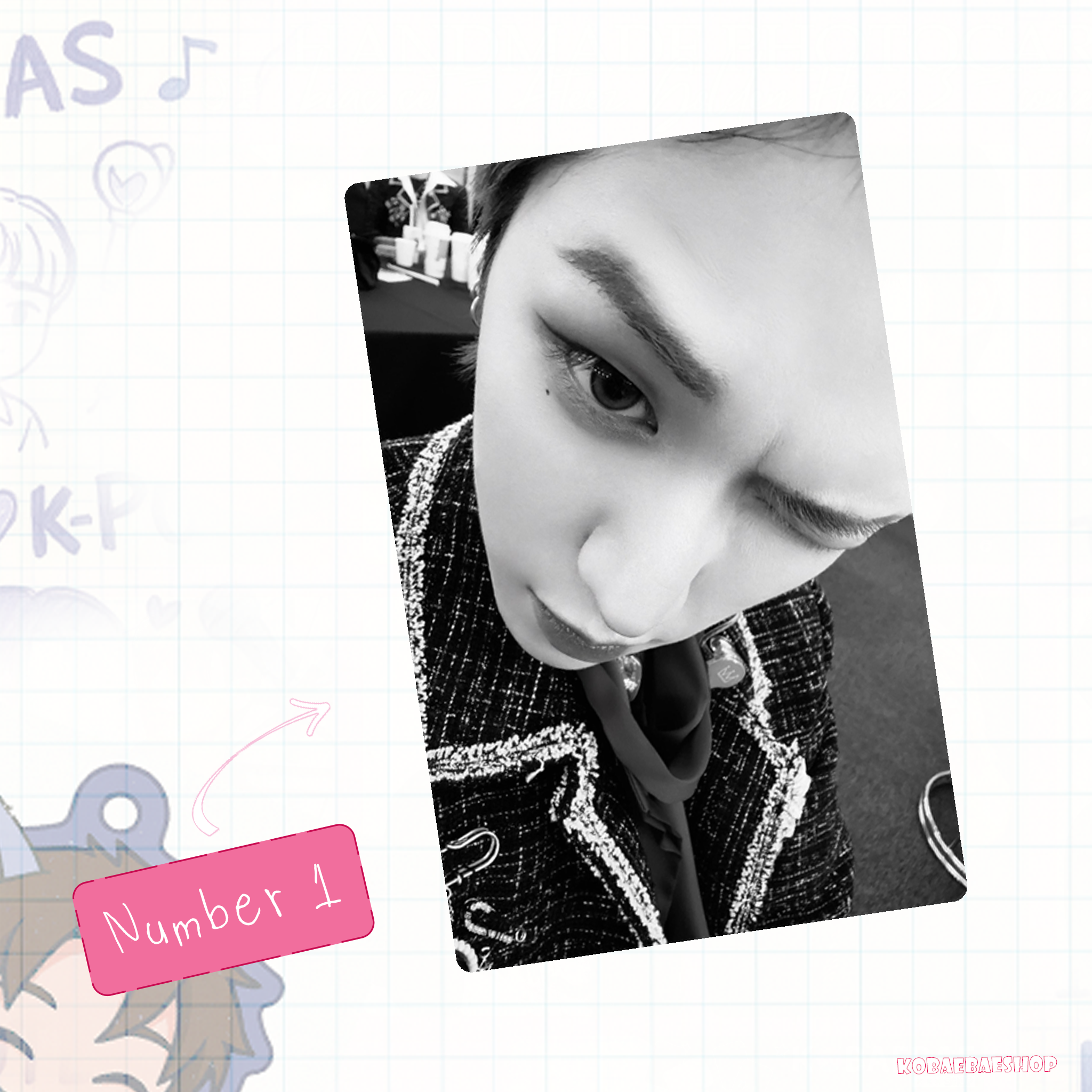 Boynextdoor - Riwoo handmade photocards kpop inspired - Set 1