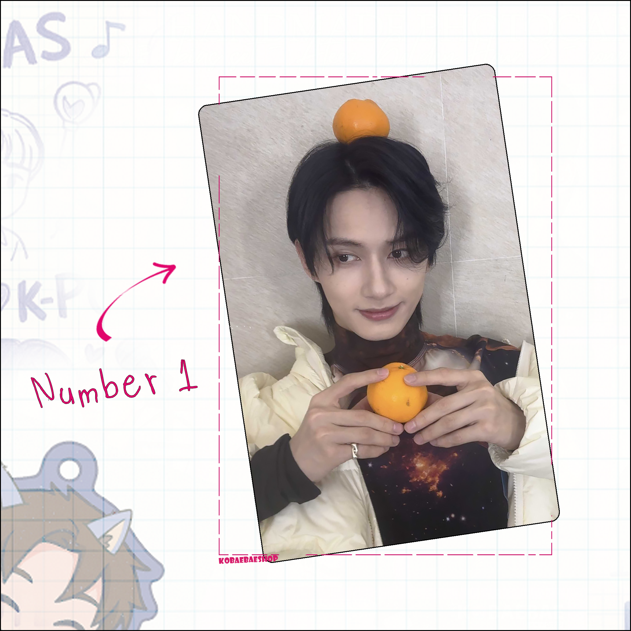 Svt - Jun Handmade photocards kpop inspired - Bias Set 1